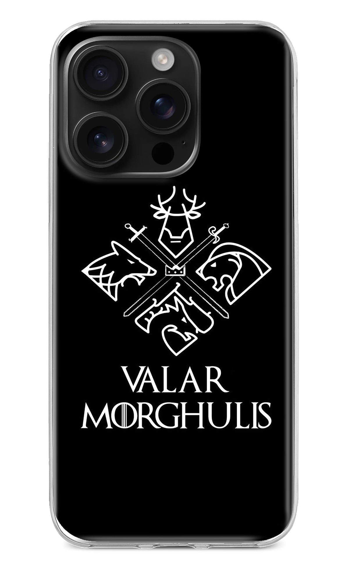 Valar Morghulis | Game Of Thrones iPhone 16 Pro Back Cover