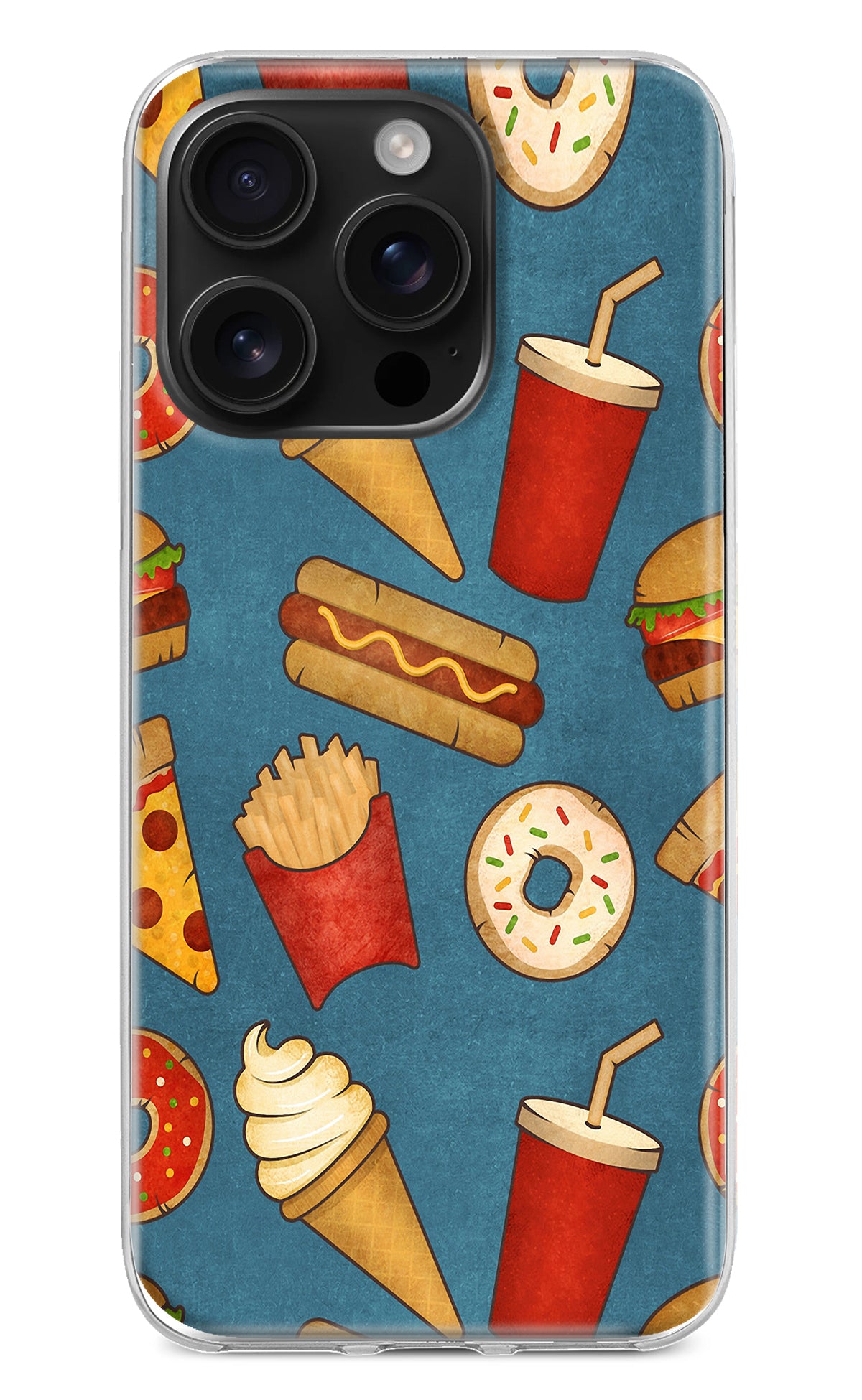 Foodie iPhone 16 Pro Back Cover