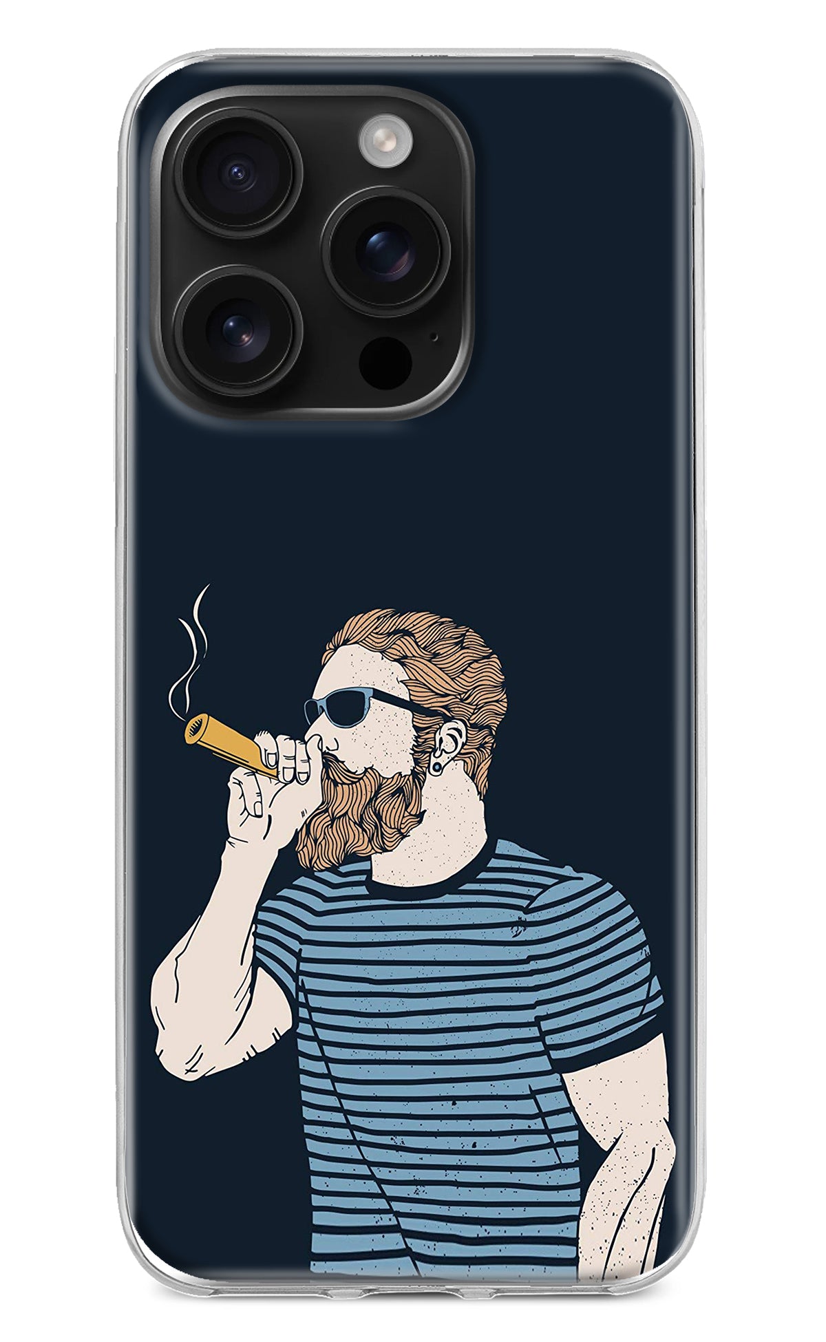 Smoking iPhone 16 Pro Back Cover