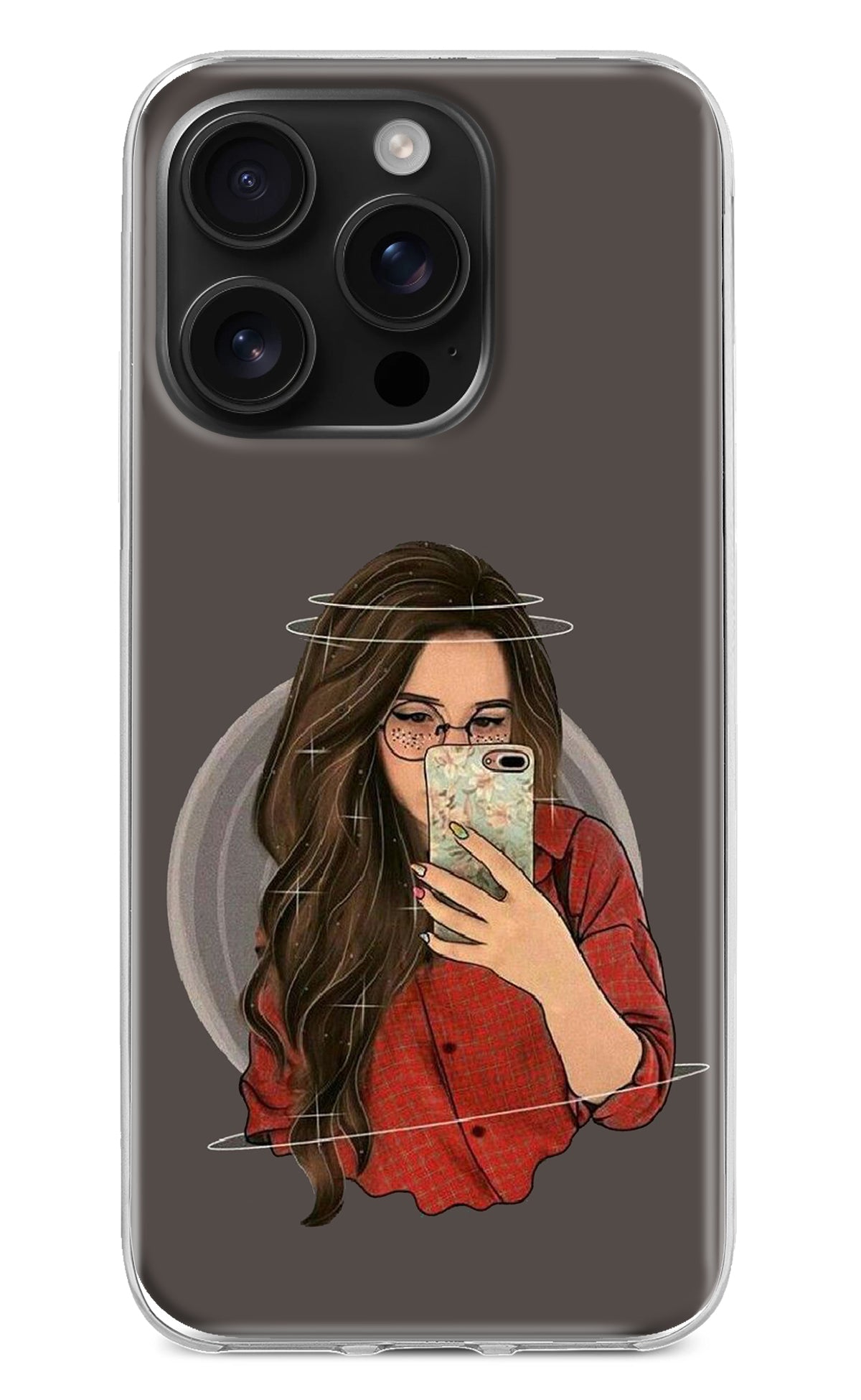 Selfie Queen iPhone 16 Pro Back Cover