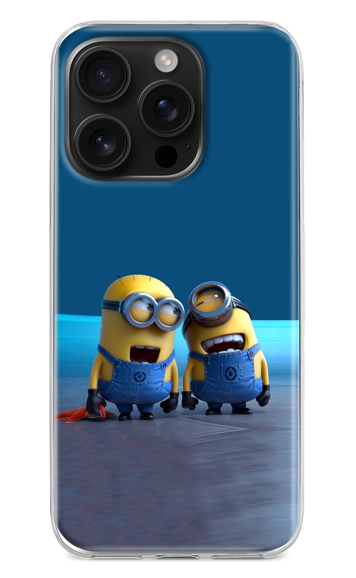 Minion Laughing iPhone 16 Pro Back Cover