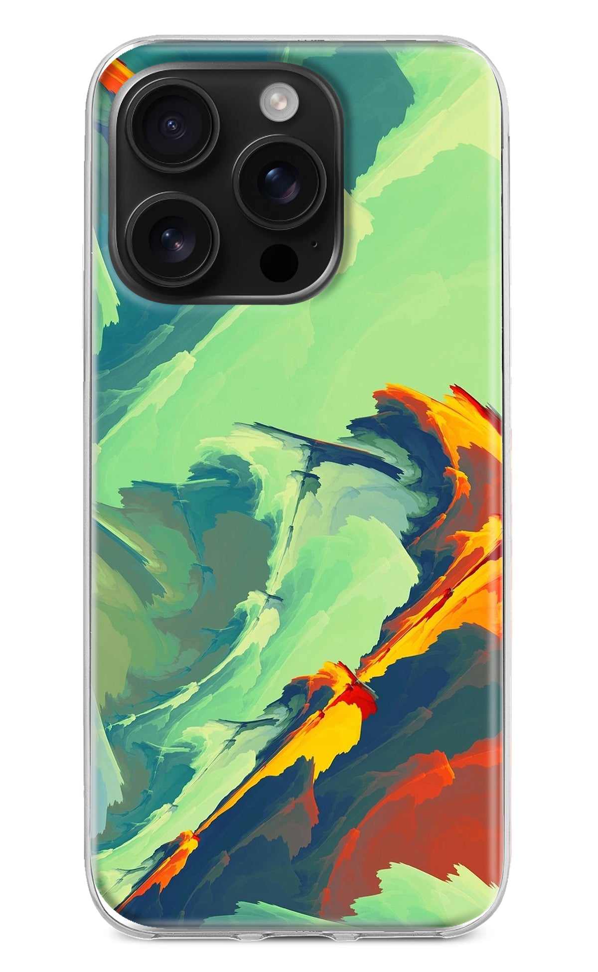 Paint Art iPhone 16 Pro Back Cover