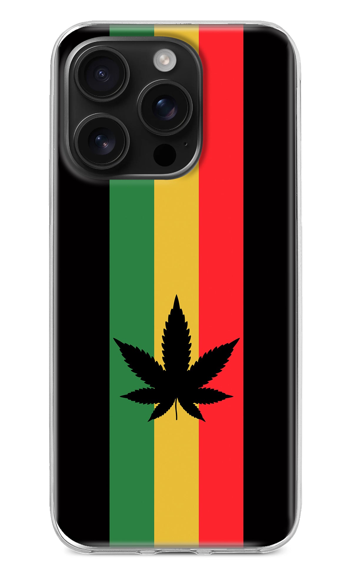 Weed Flag iPhone 16 Pro Back Cover