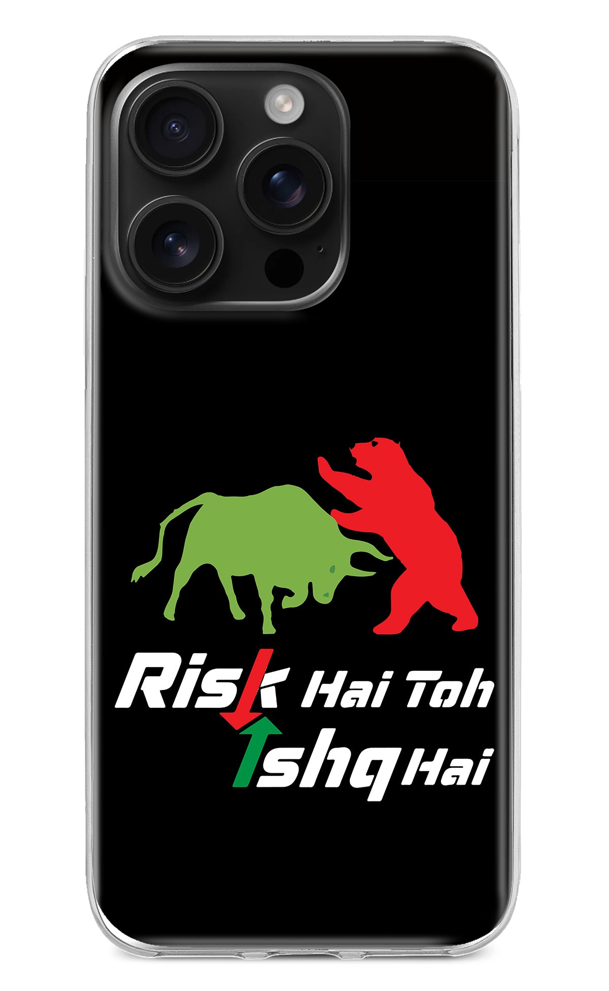 Risk Hai Toh Ishq Hai iPhone 16 Pro Back Cover