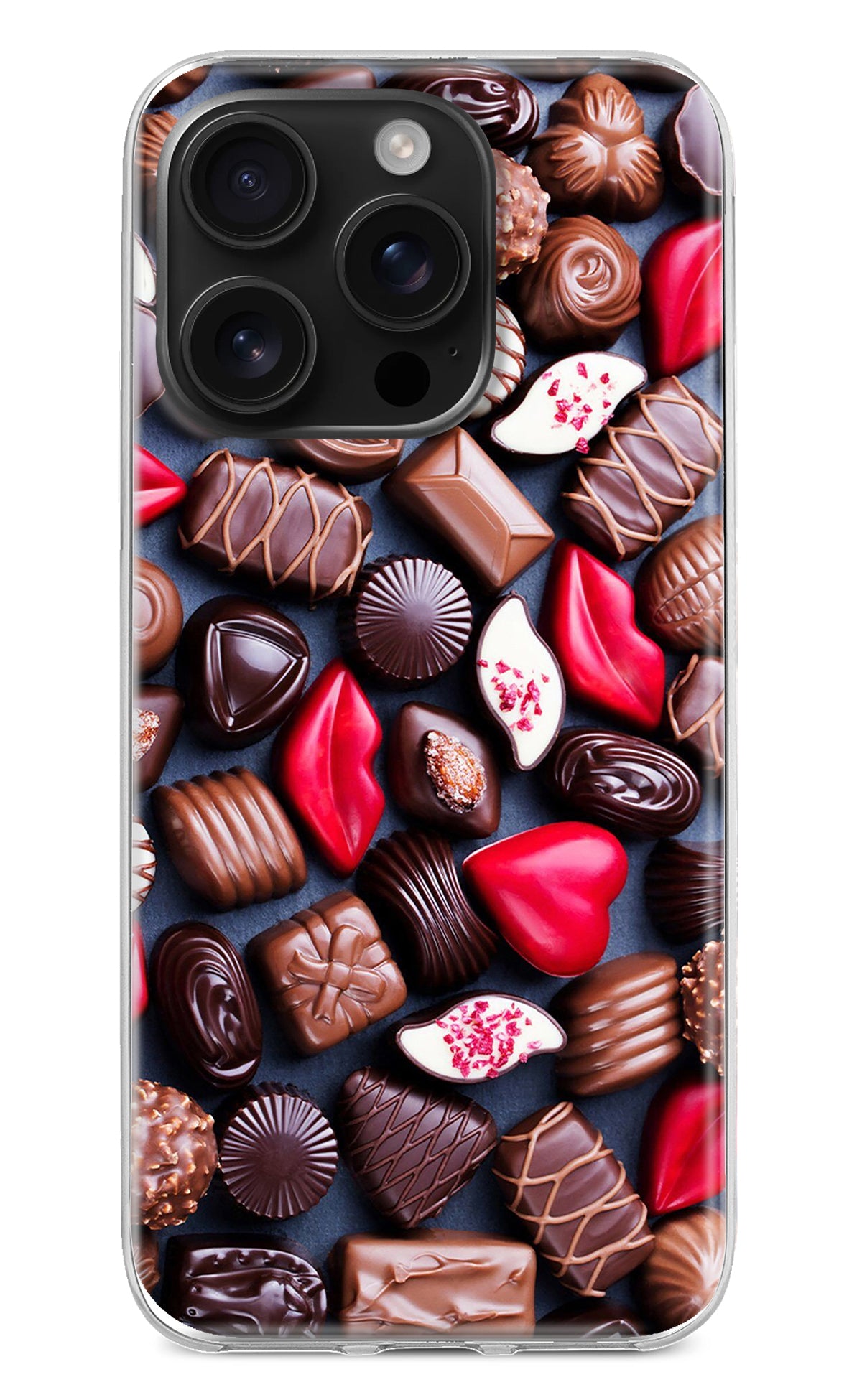 Chocolates iPhone 16 Pro Back Cover