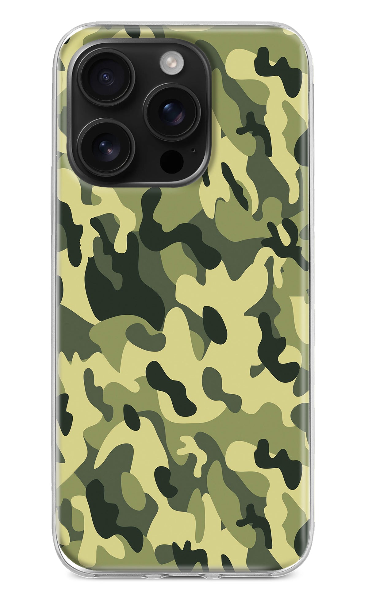 Camouflage iPhone 16 Pro Back Cover