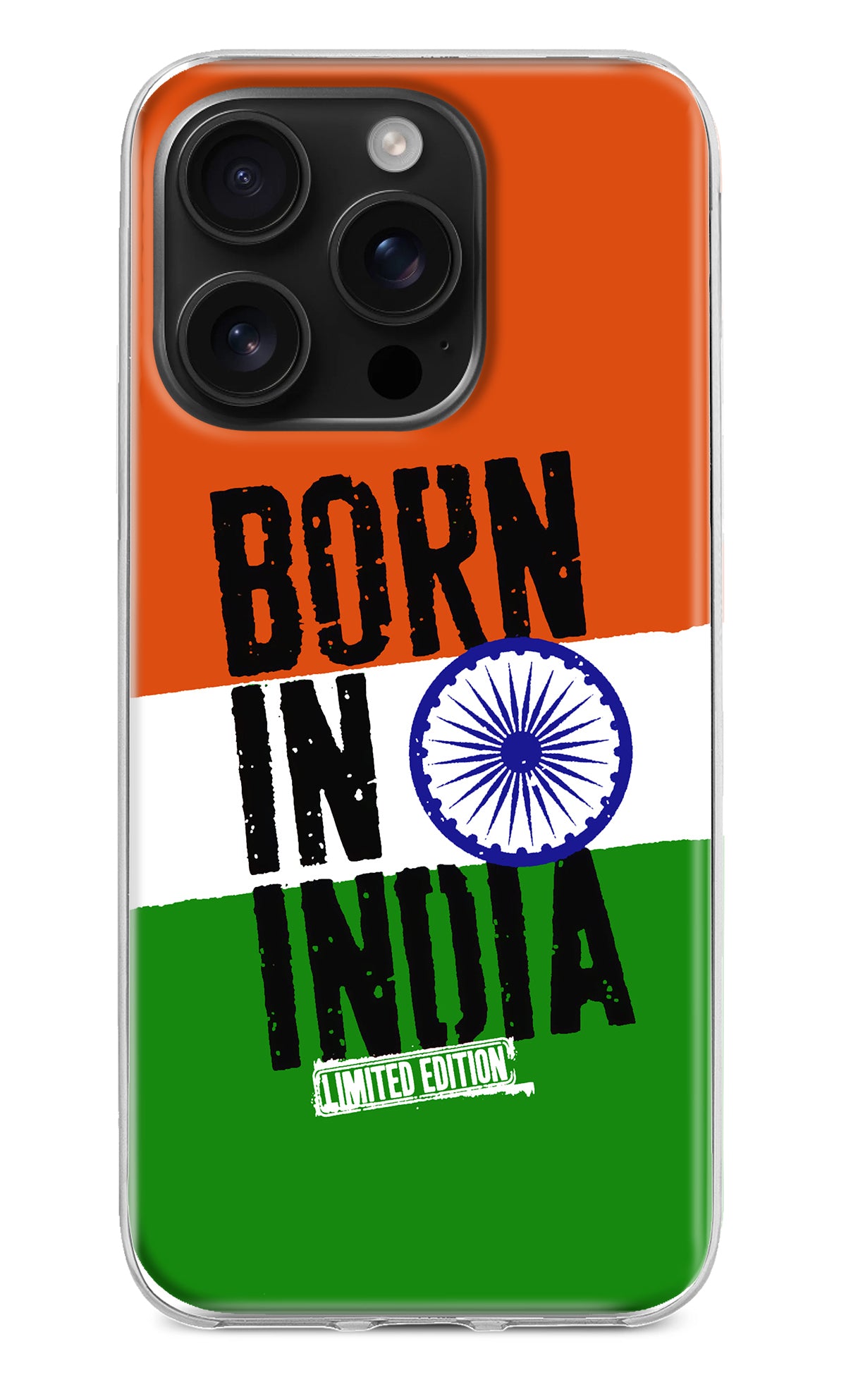 Born in India iPhone 16 Pro Back Cover