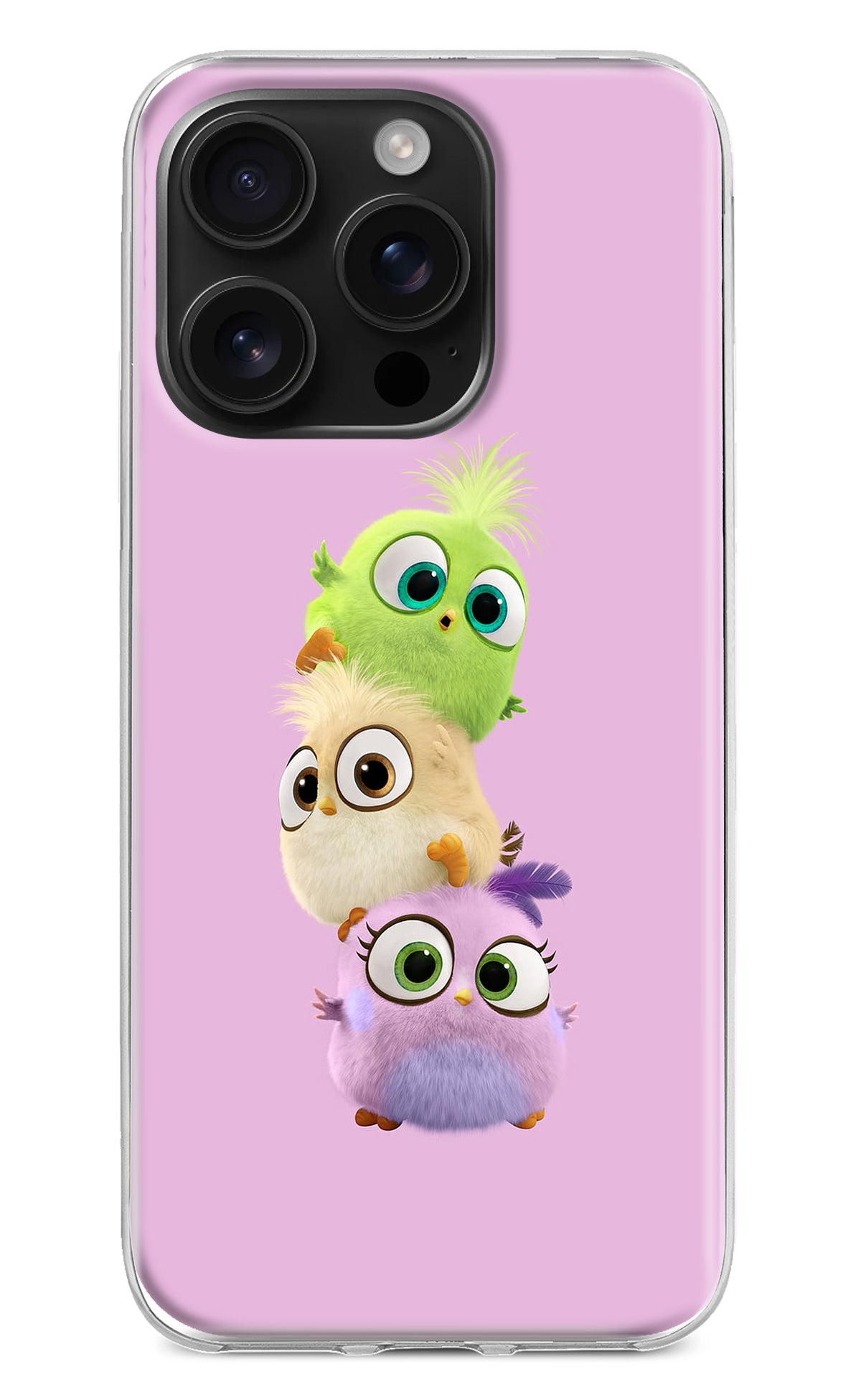 Cute Little Birds iPhone 16 Pro Back Cover