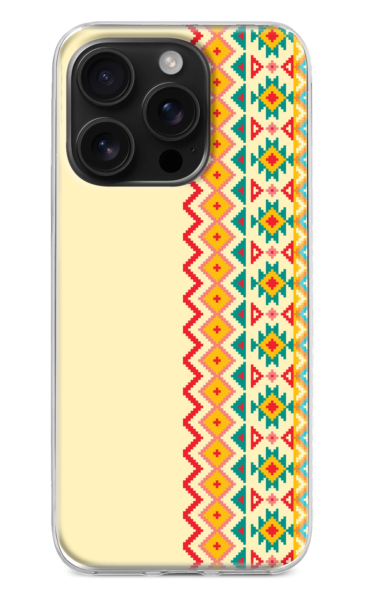 Ethnic Seamless iPhone 16 Pro Back Cover