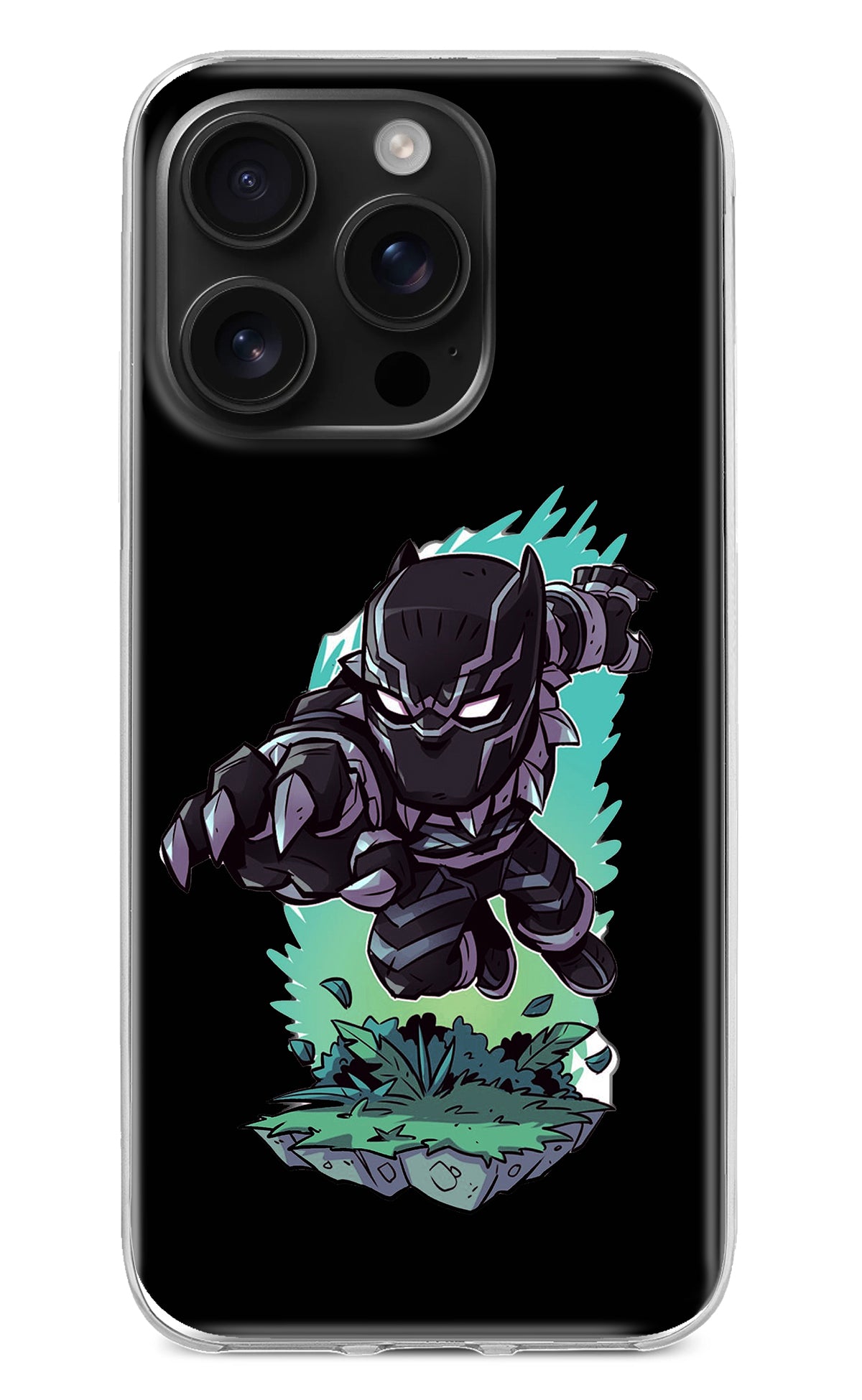 Black Panther iPhone 16 Pro Back Cover