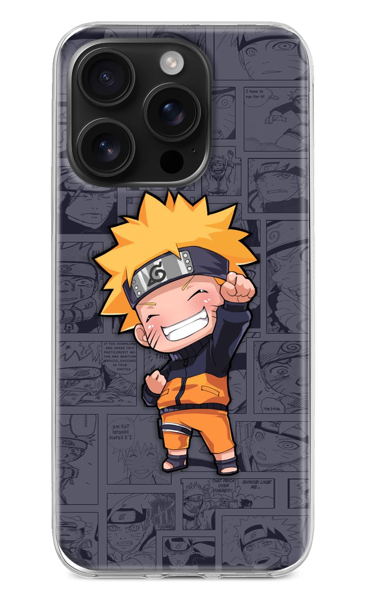 Chota Naruto iPhone 16 Pro Back Cover