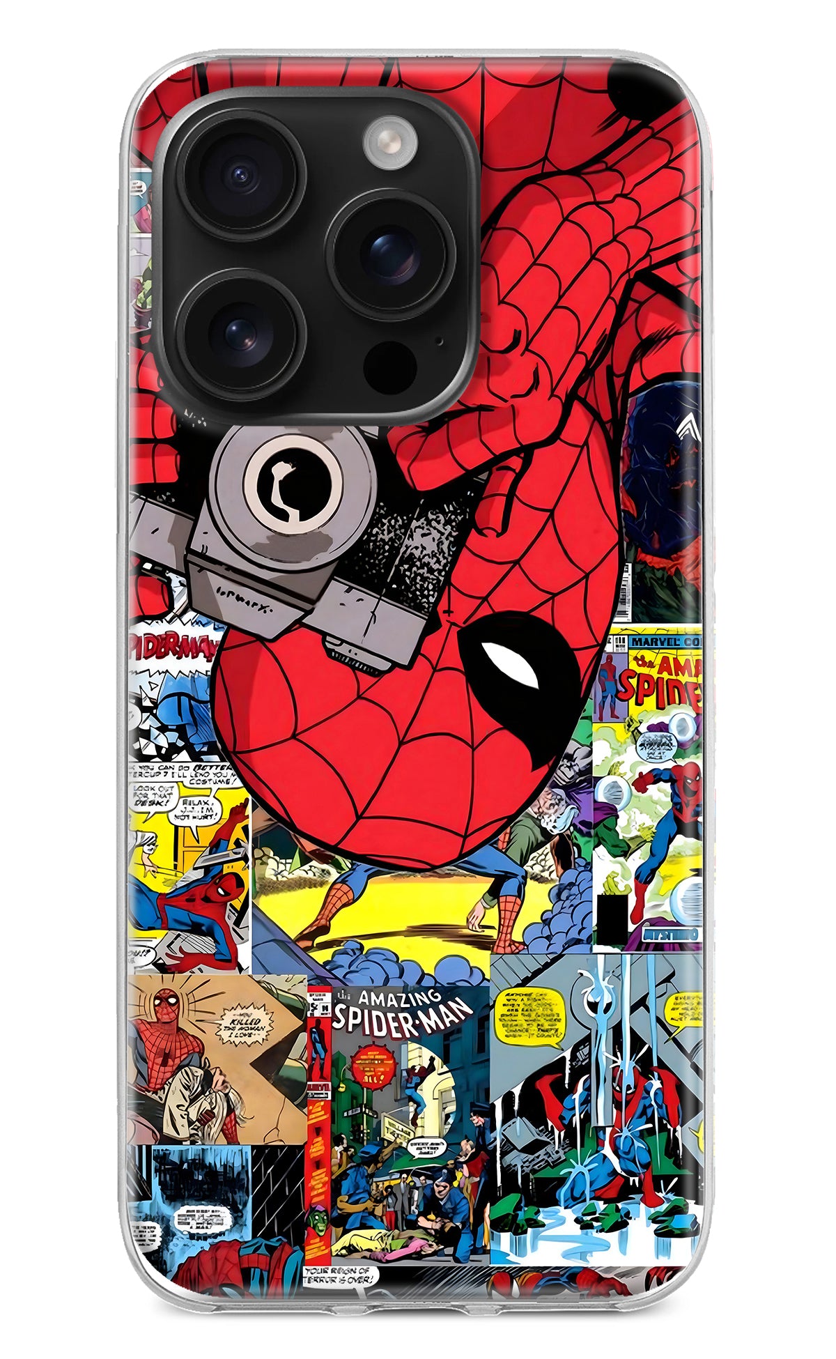 Spider Man iPhone 16 Pro Back Cover