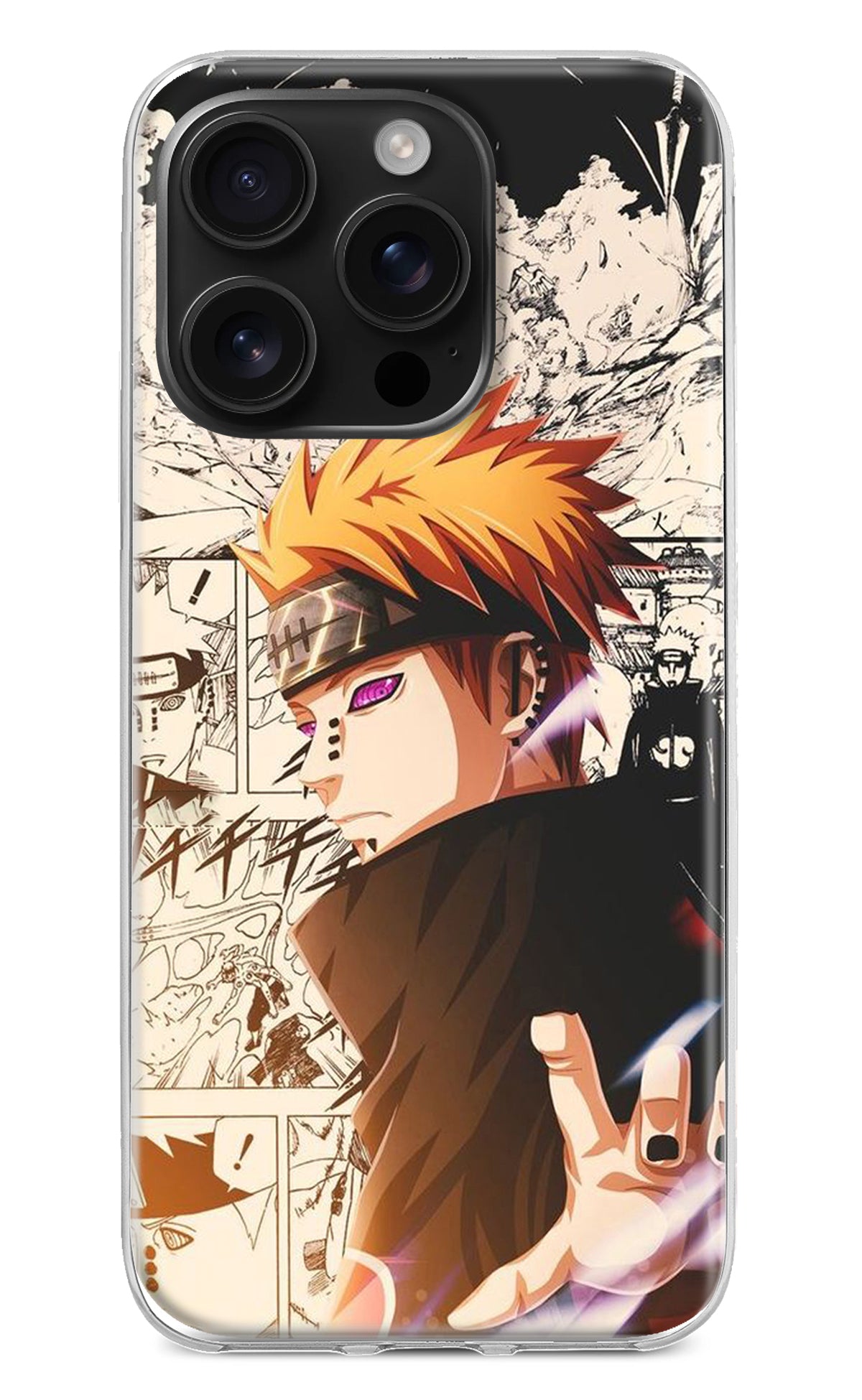 Pain Anime iPhone 16 Pro Back Cover