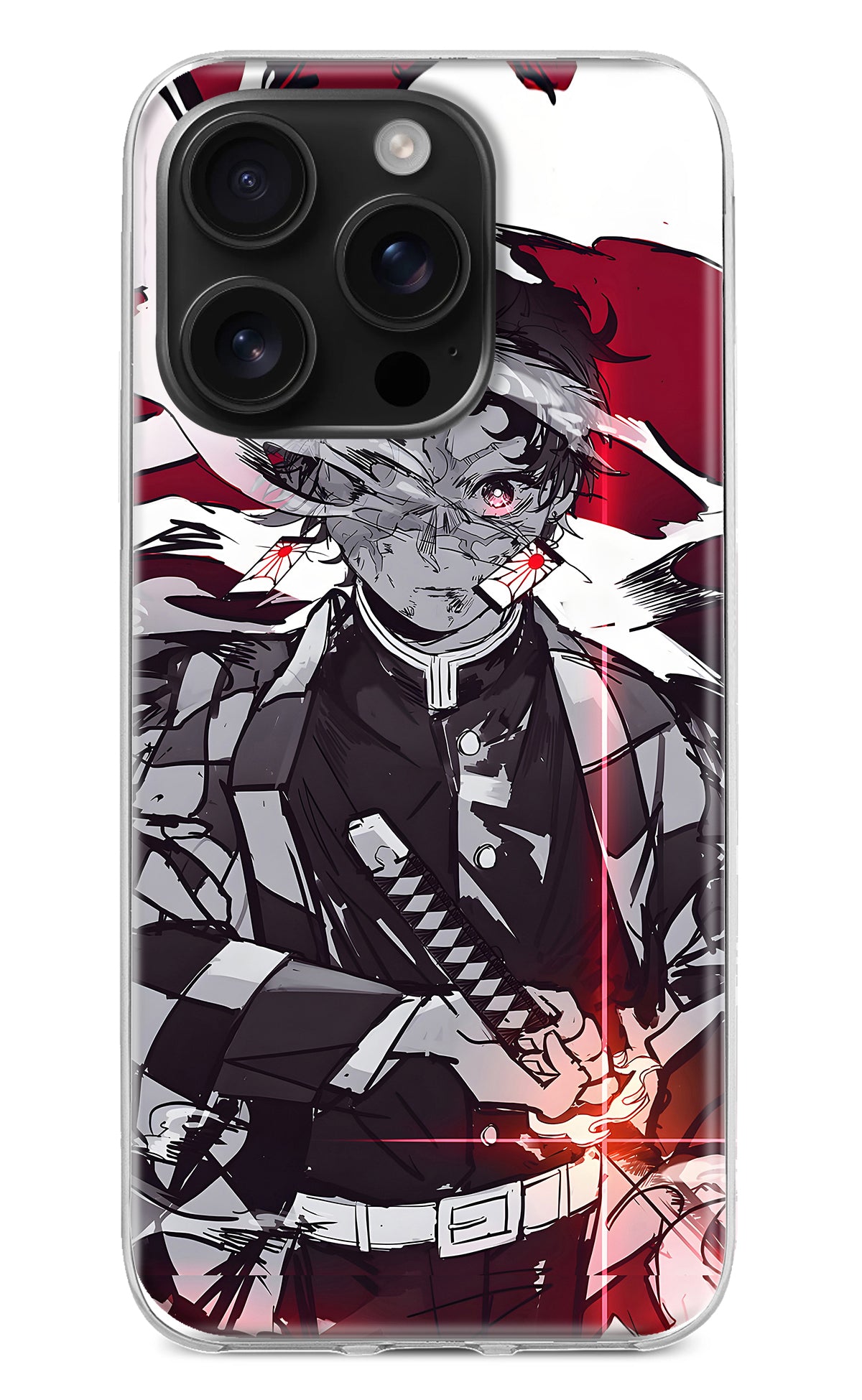 Demon Slayer iPhone 16 Pro Back Cover