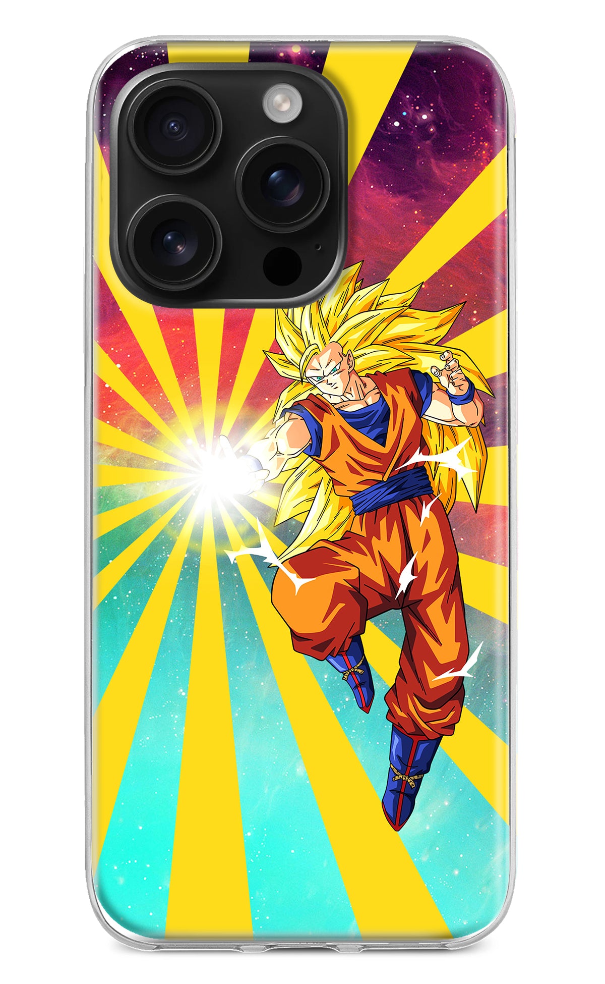 Goku Super Saiyan iPhone 16 Pro Back Cover