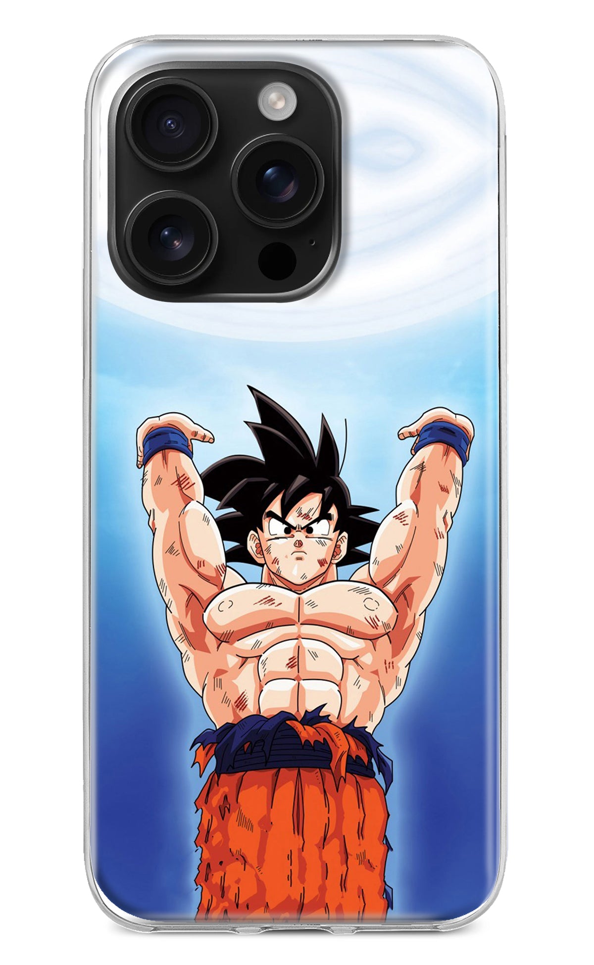 Goku Power iPhone 16 Pro Back Cover