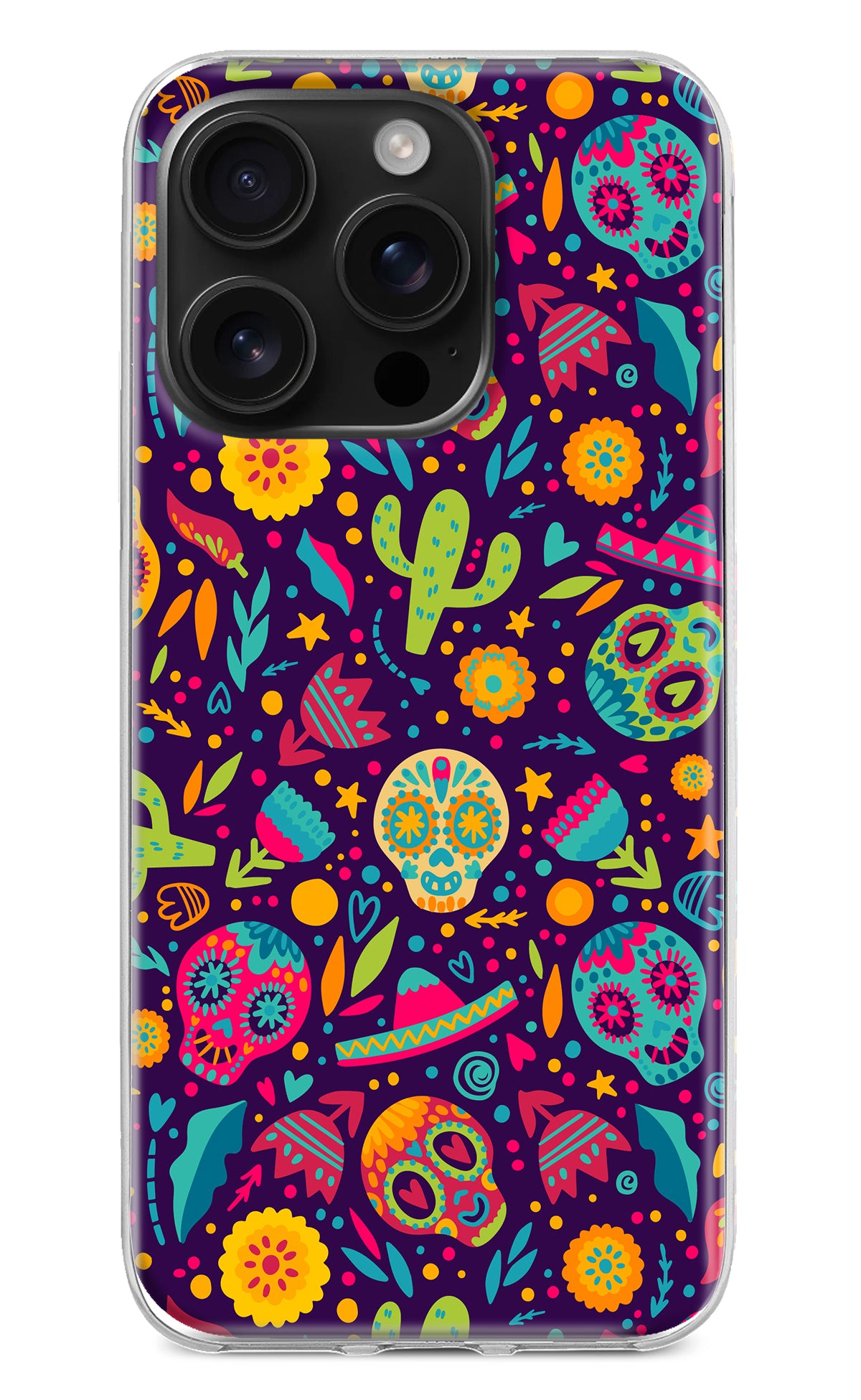 Mexican Design iPhone 16 Pro Back Cover