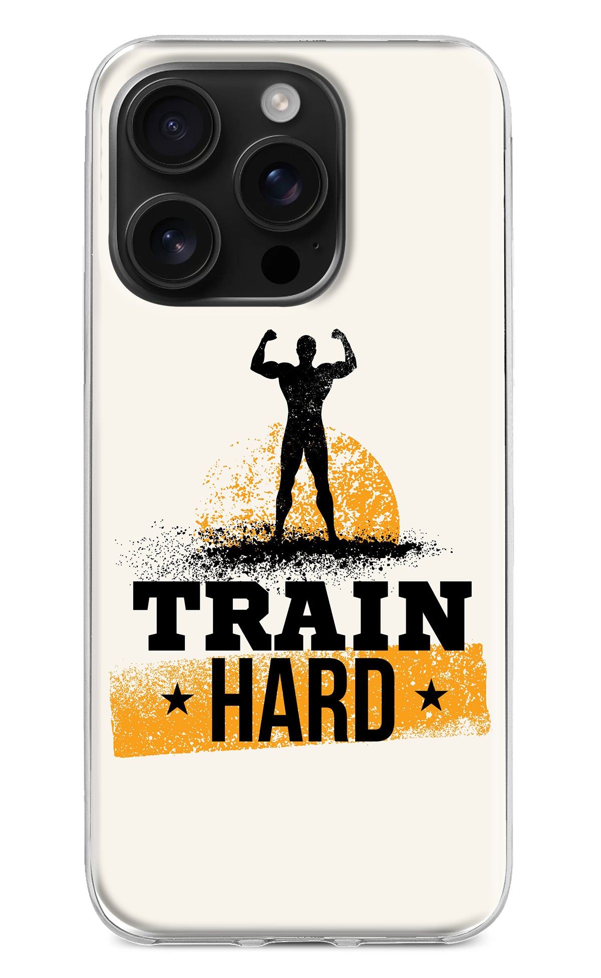 Train Hard iPhone 16 Pro Back Cover