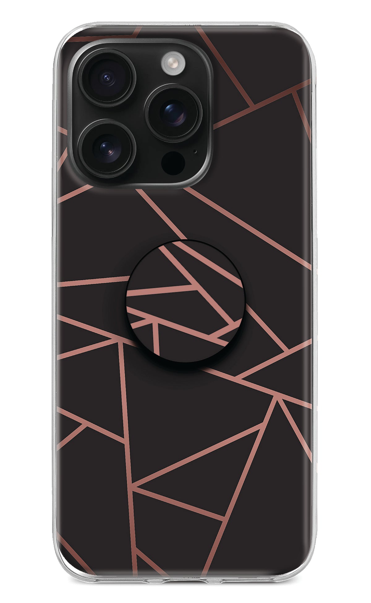 Geometric Pattern iPhone 16 Pro Pop Case