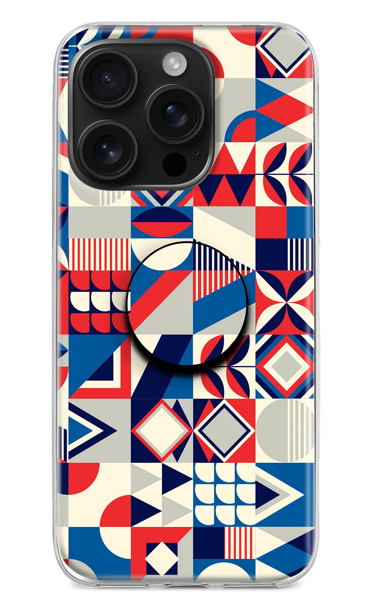 Colorful Pattern iPhone 16 Pro Pop Case