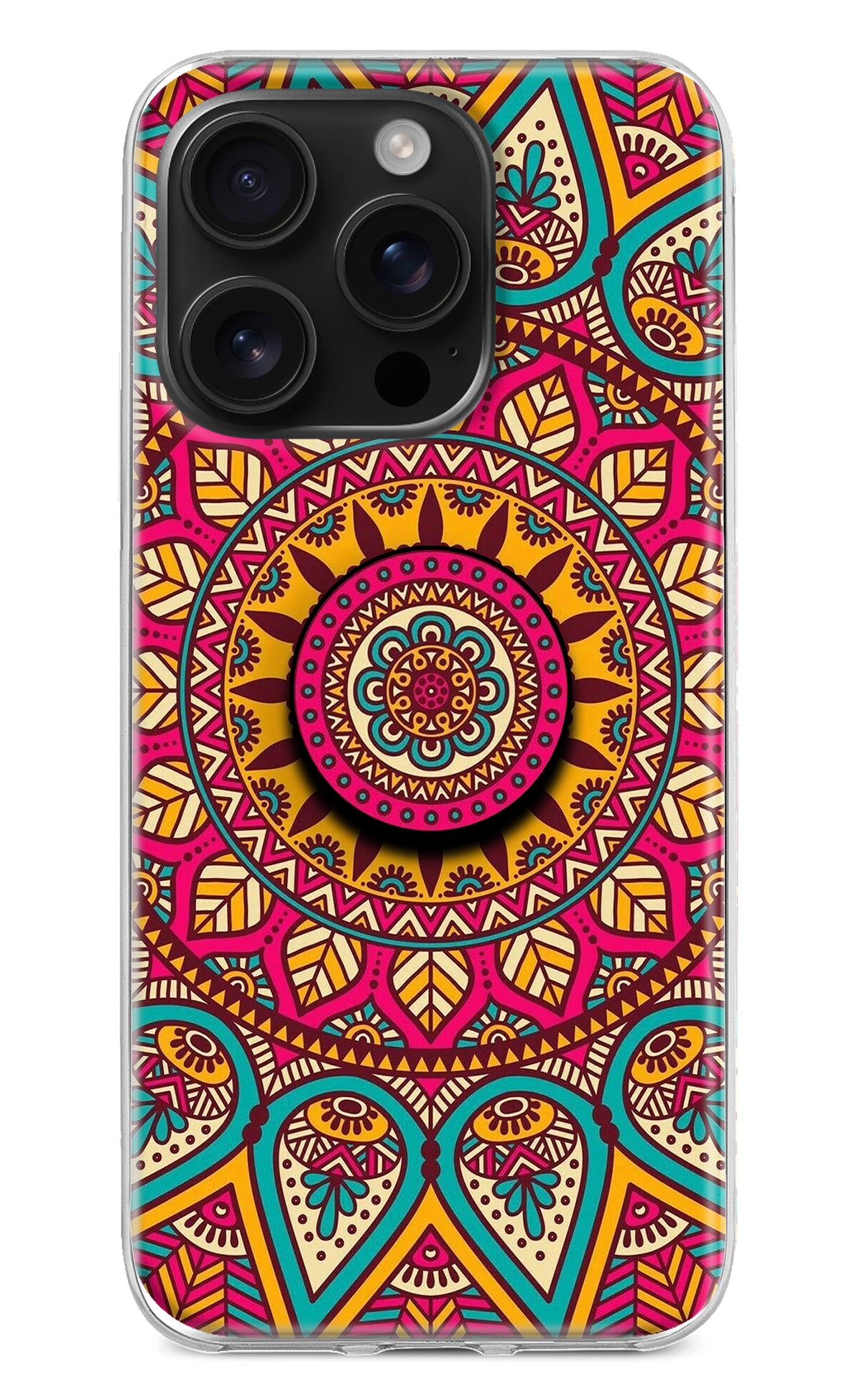 Mandala iPhone 16 Pro Pop Case