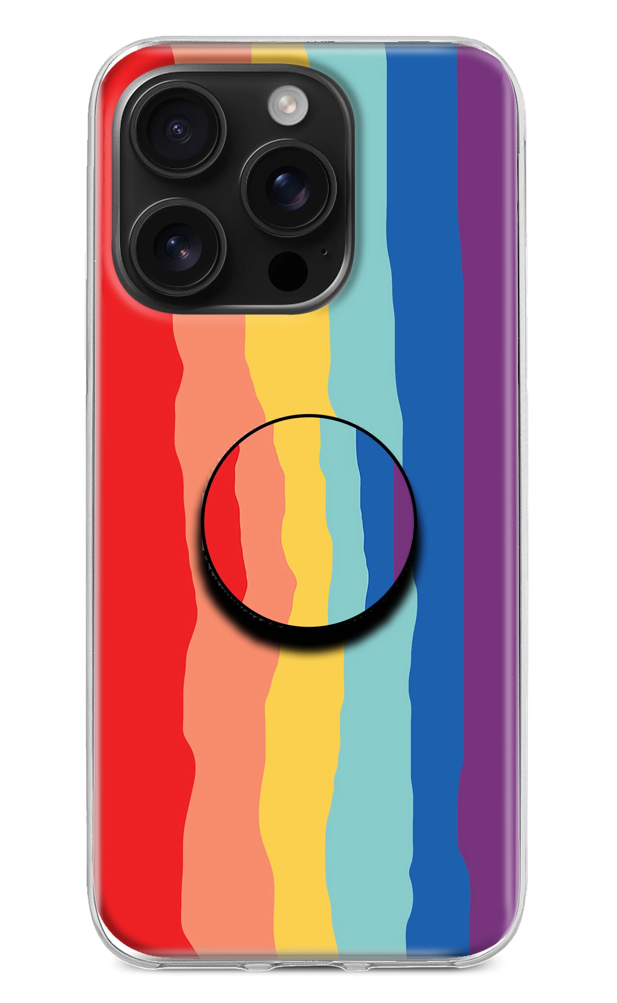 Rainbow iPhone 16 Pro Pop Case