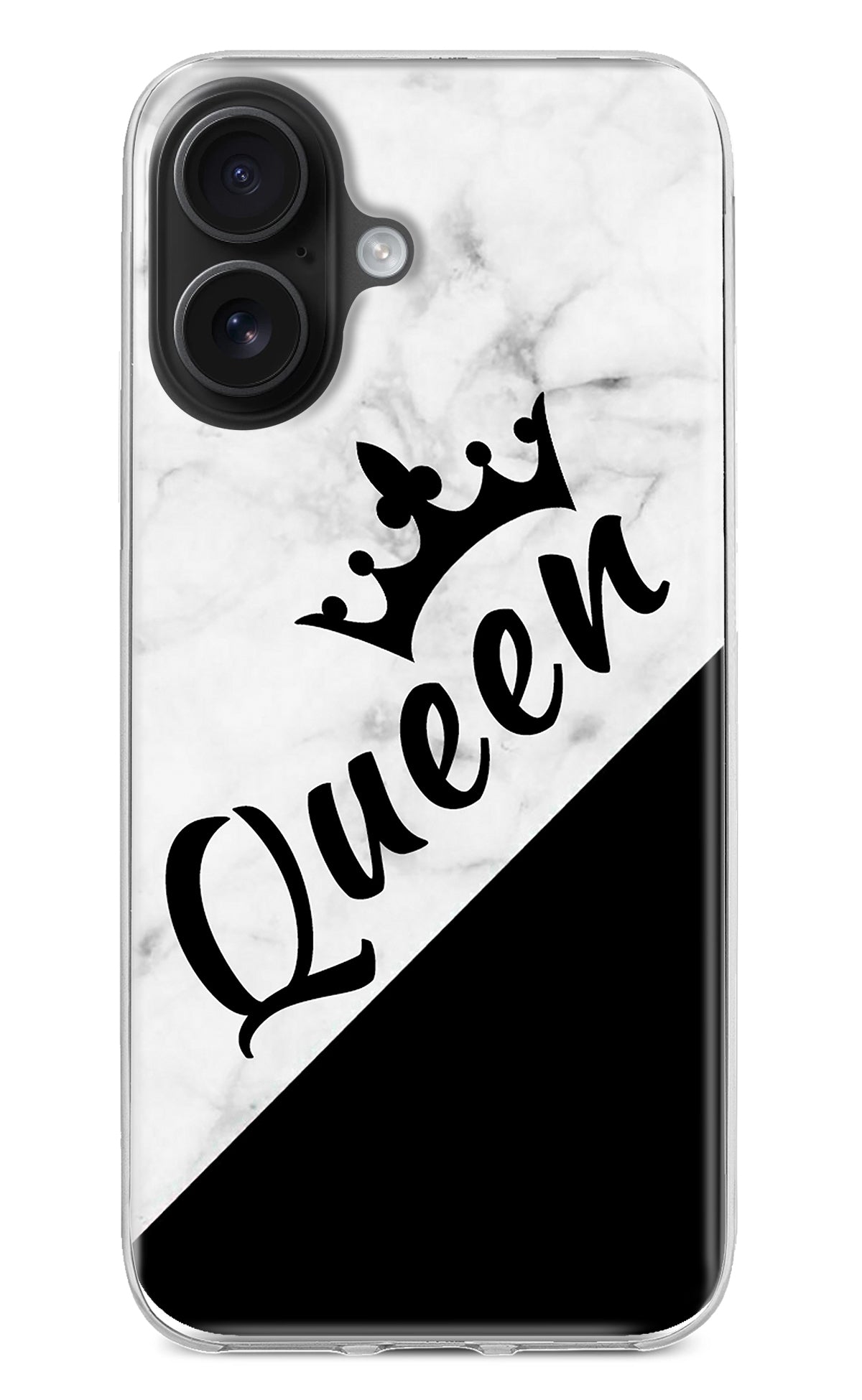 Queen iPhone 16 Plus Back Cover