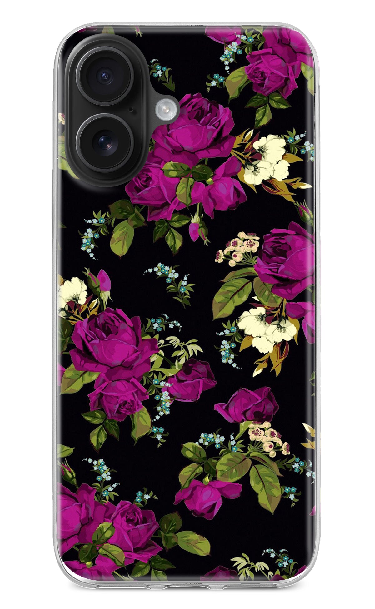 Flowers iPhone 16 Plus Back Cover