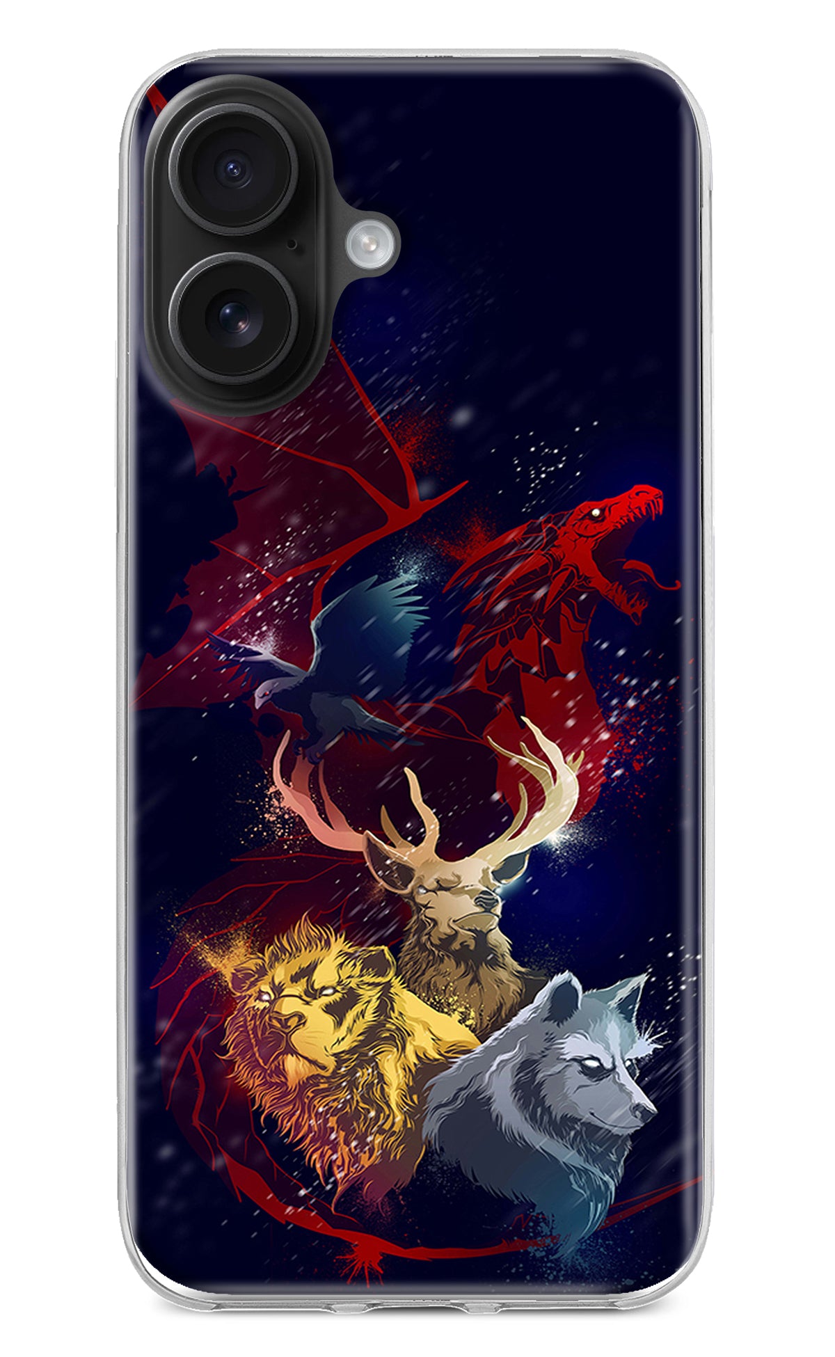 Game Of Thrones iPhone 16 Plus Back Cover