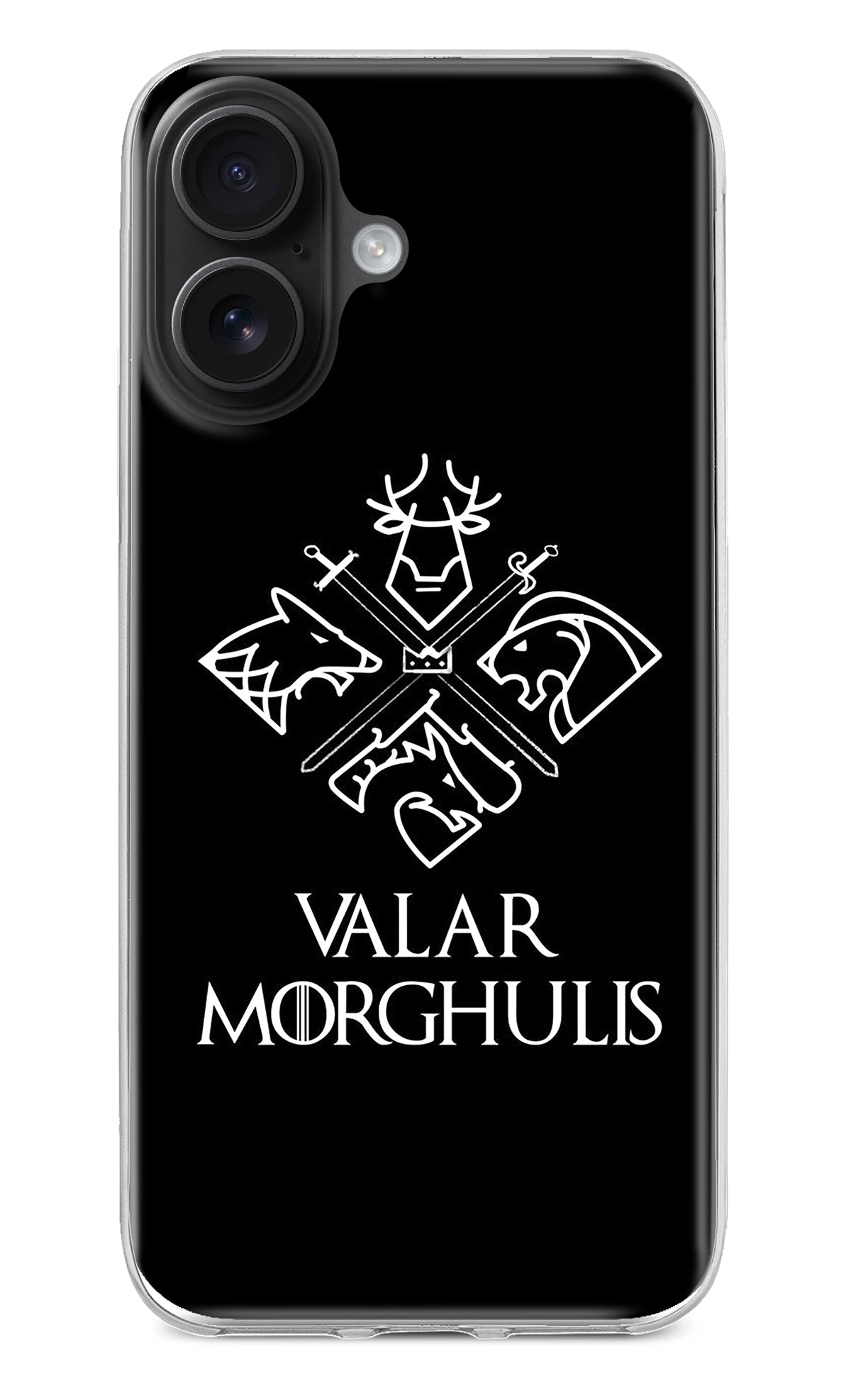 Valar Morghulis | Game Of Thrones iPhone 16 Plus Back Cover