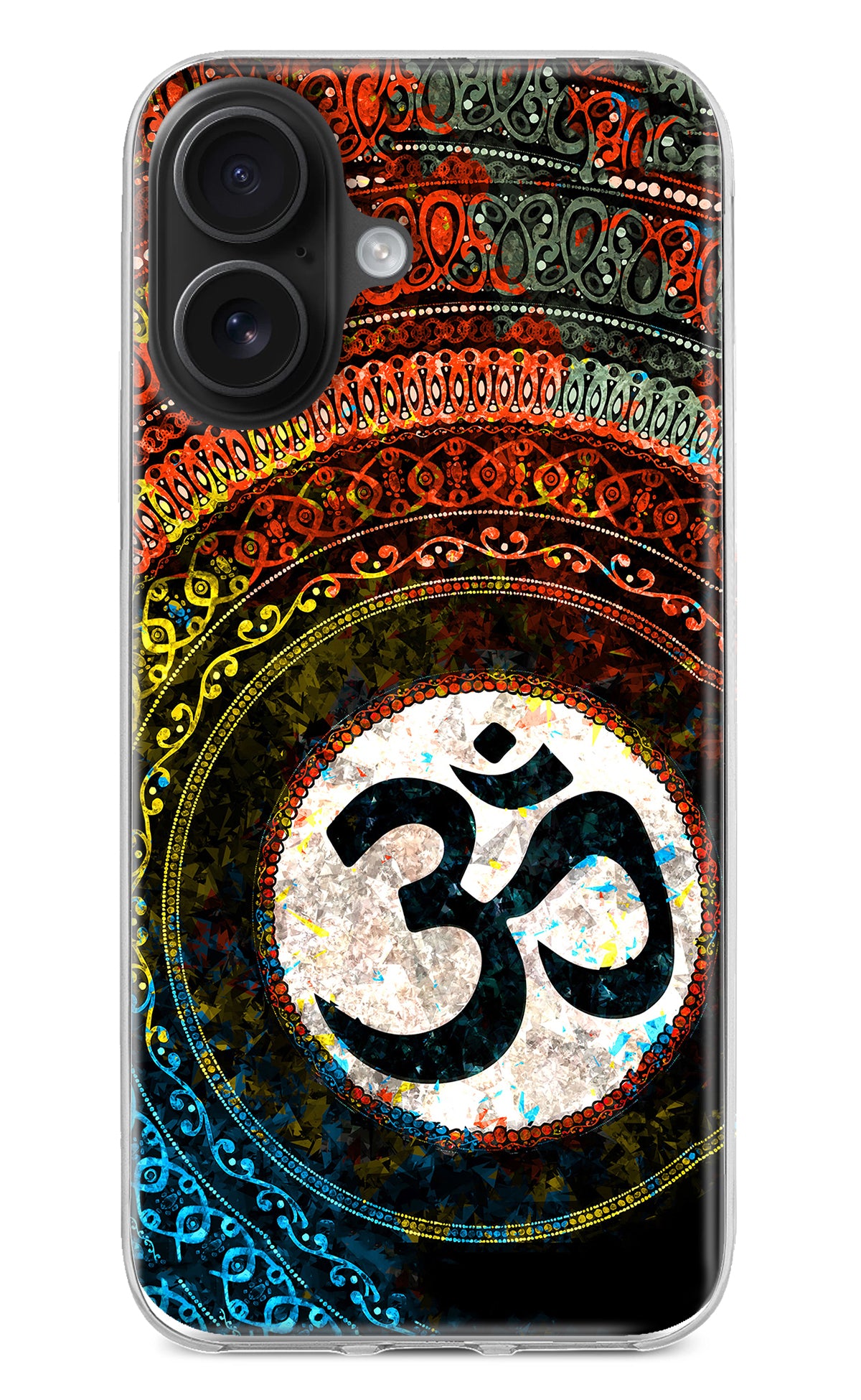 Om Cultural iPhone 16 Plus Back Cover