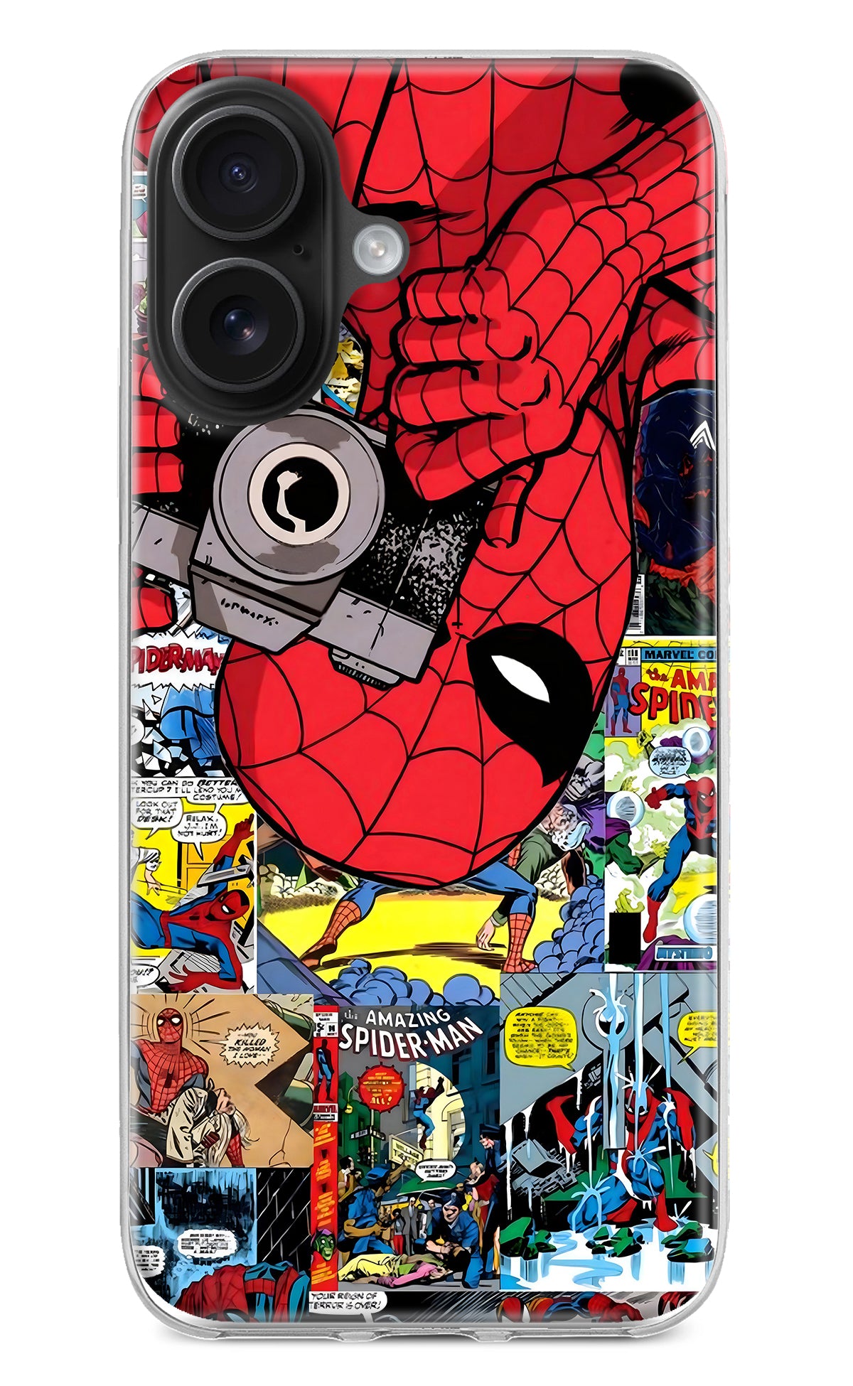 Spider Man iPhone 16 Plus Back Cover