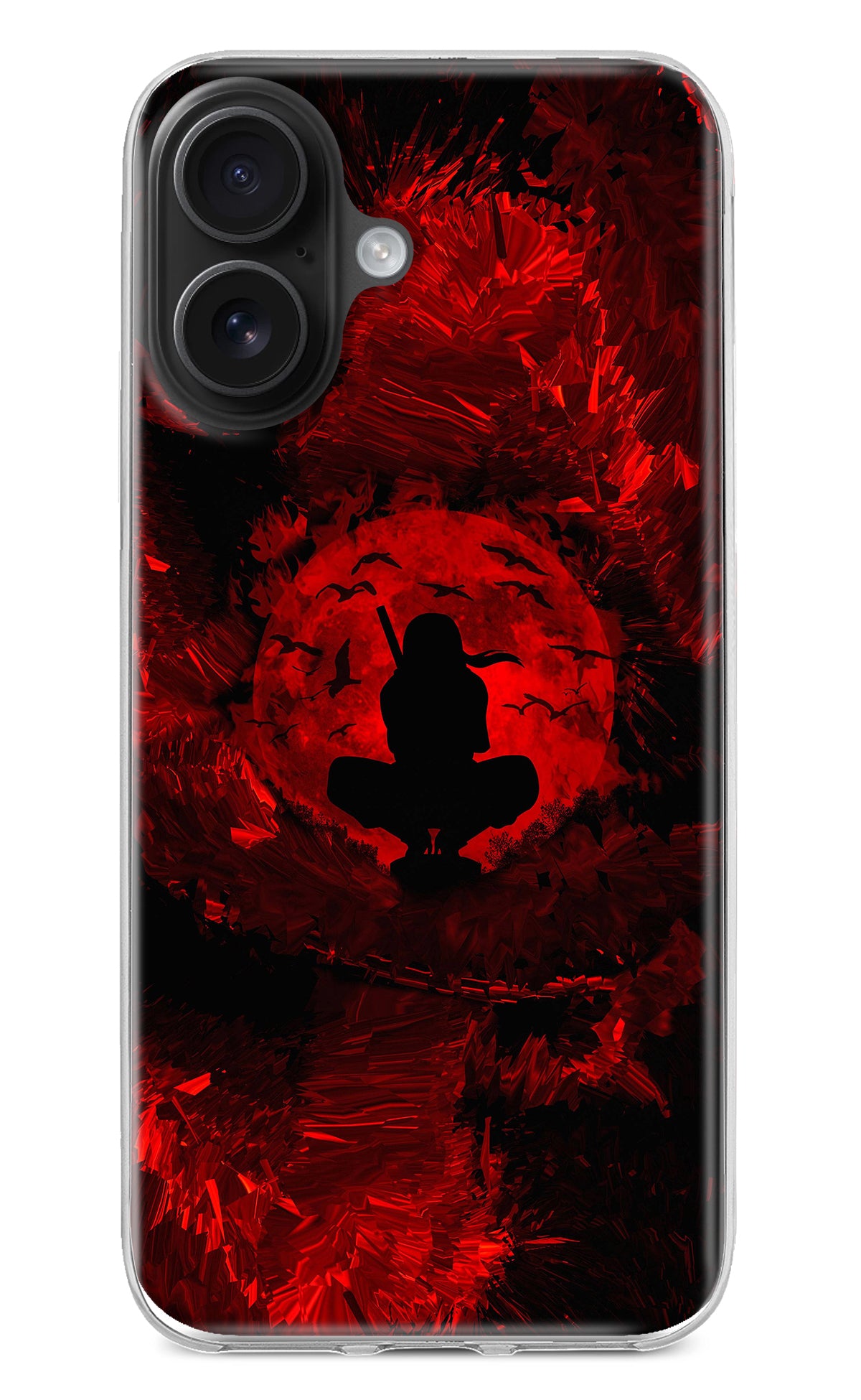 Itachi Uchiha iPhone 16 Plus Back Cover