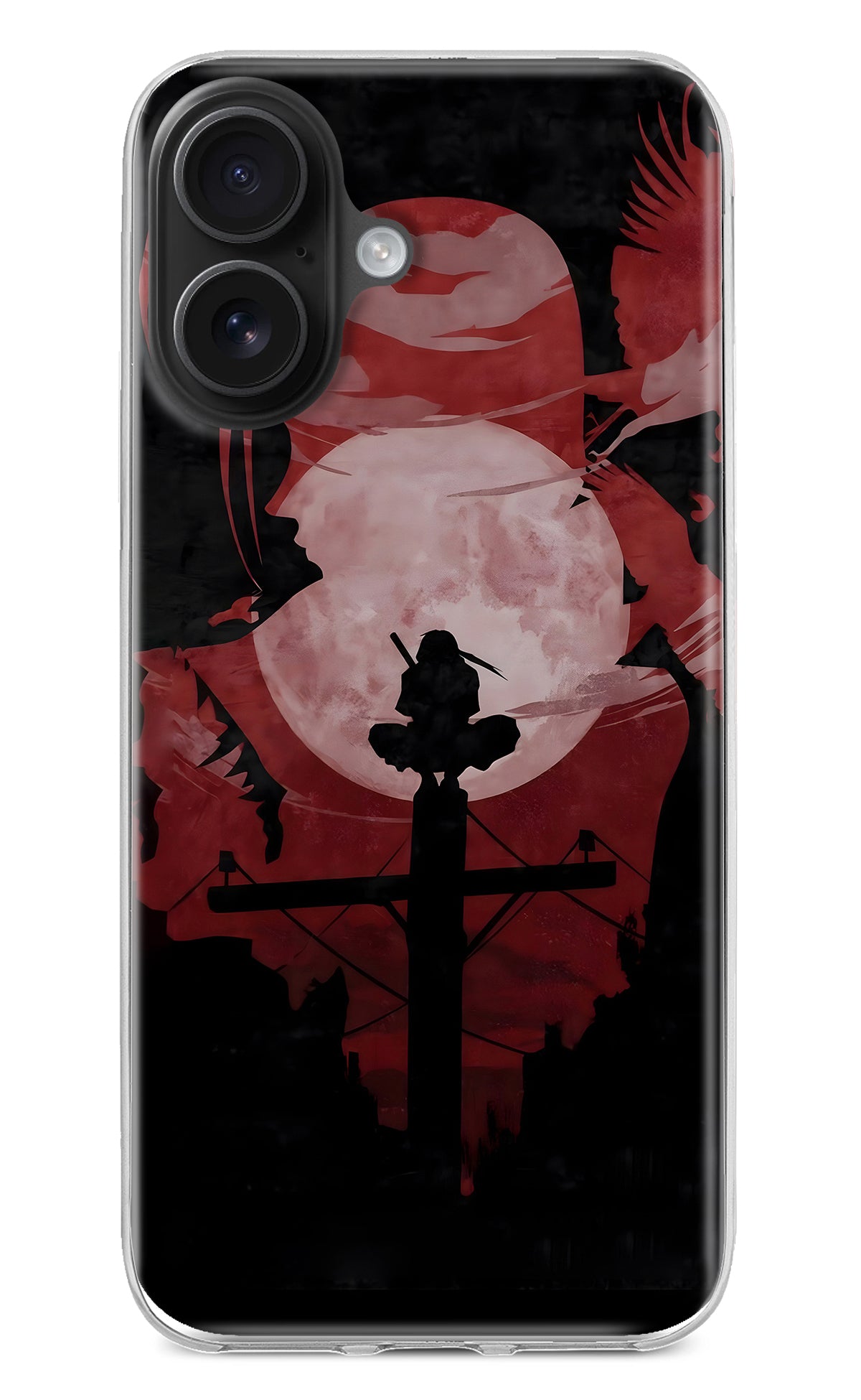 Naruto Anime iPhone 16 Plus Back Cover