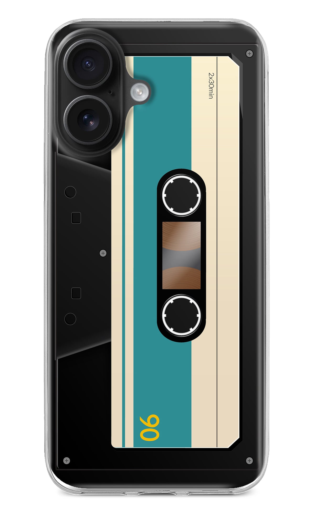 Cassette iPhone 16 Plus Back Cover