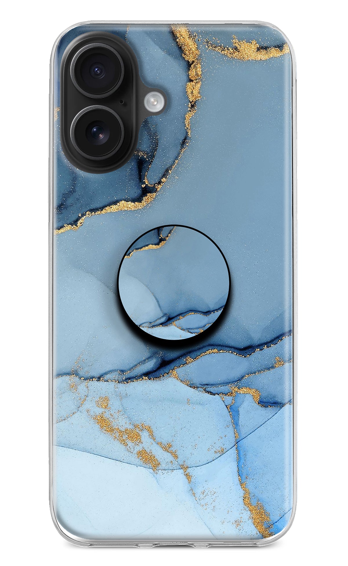 Blue Marble iPhone 16 Plus Pop Case