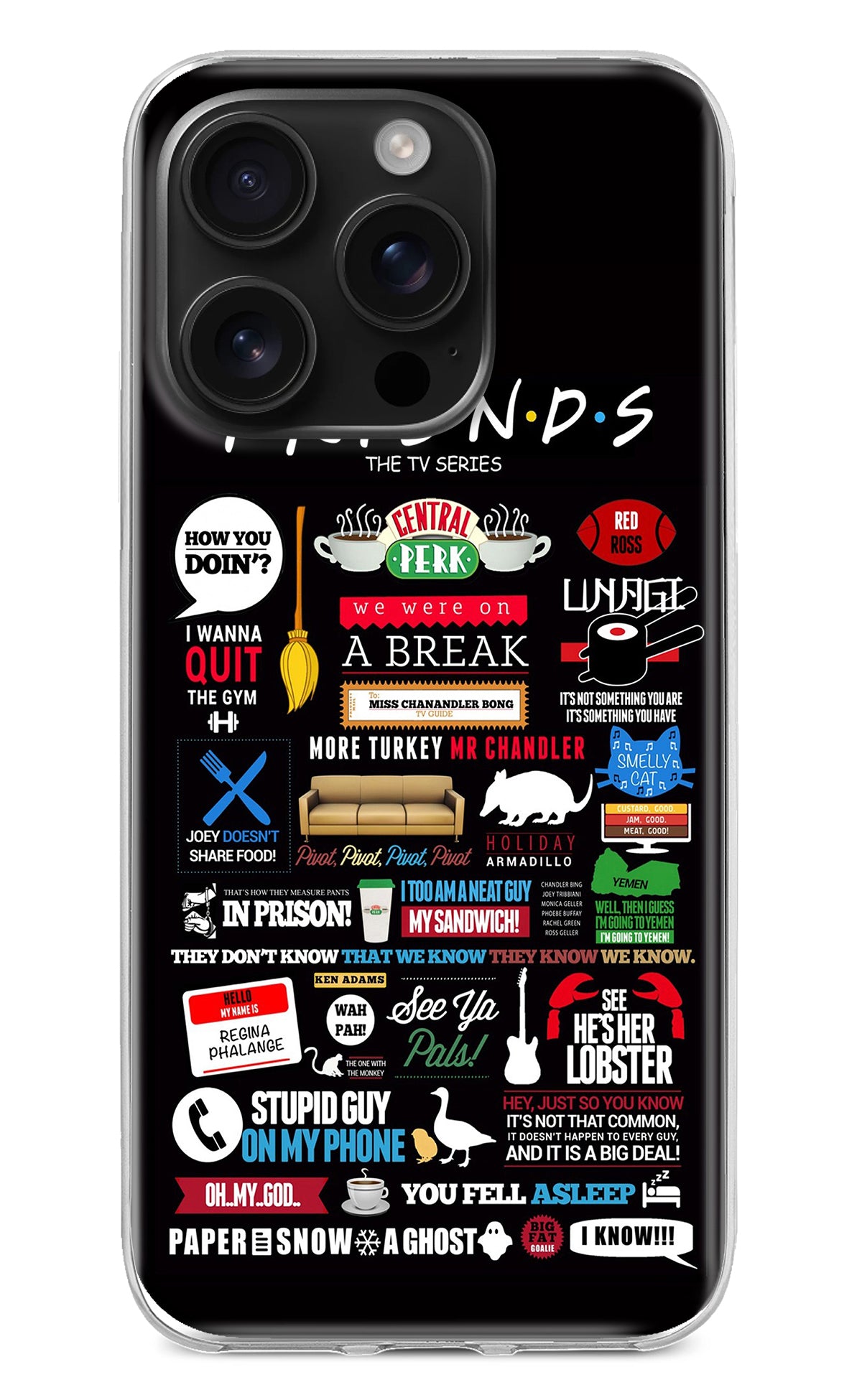 FRIENDS iPhone 16 Pro Max Back Cover