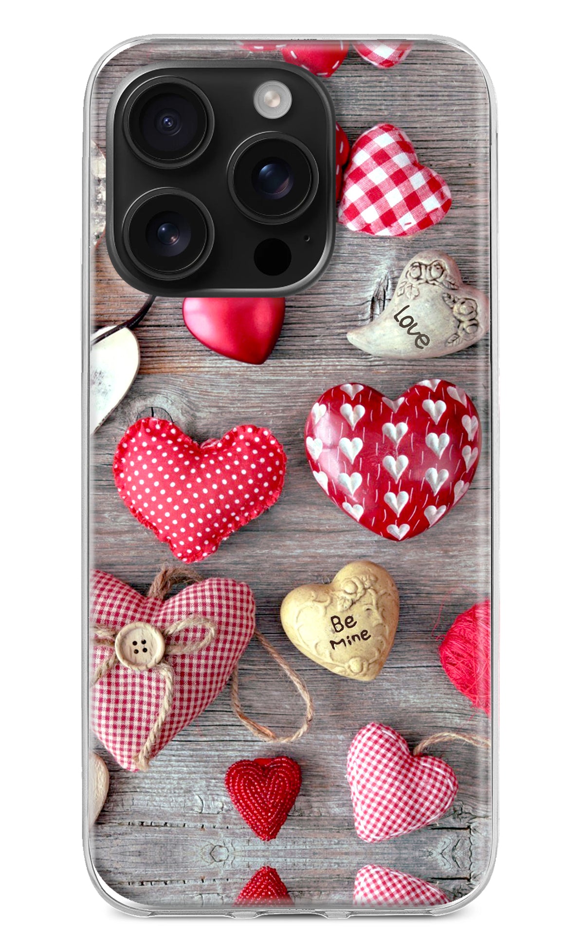 Love Wallpaper iPhone 16 Pro Max Back Cover