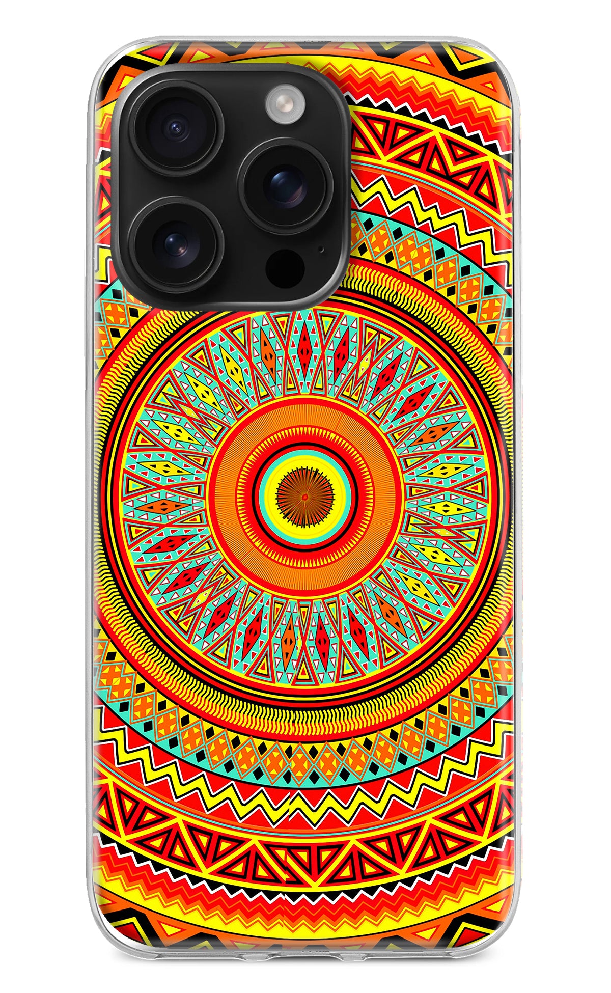 Mandala Pattern iPhone 16 Pro Max Back Cover