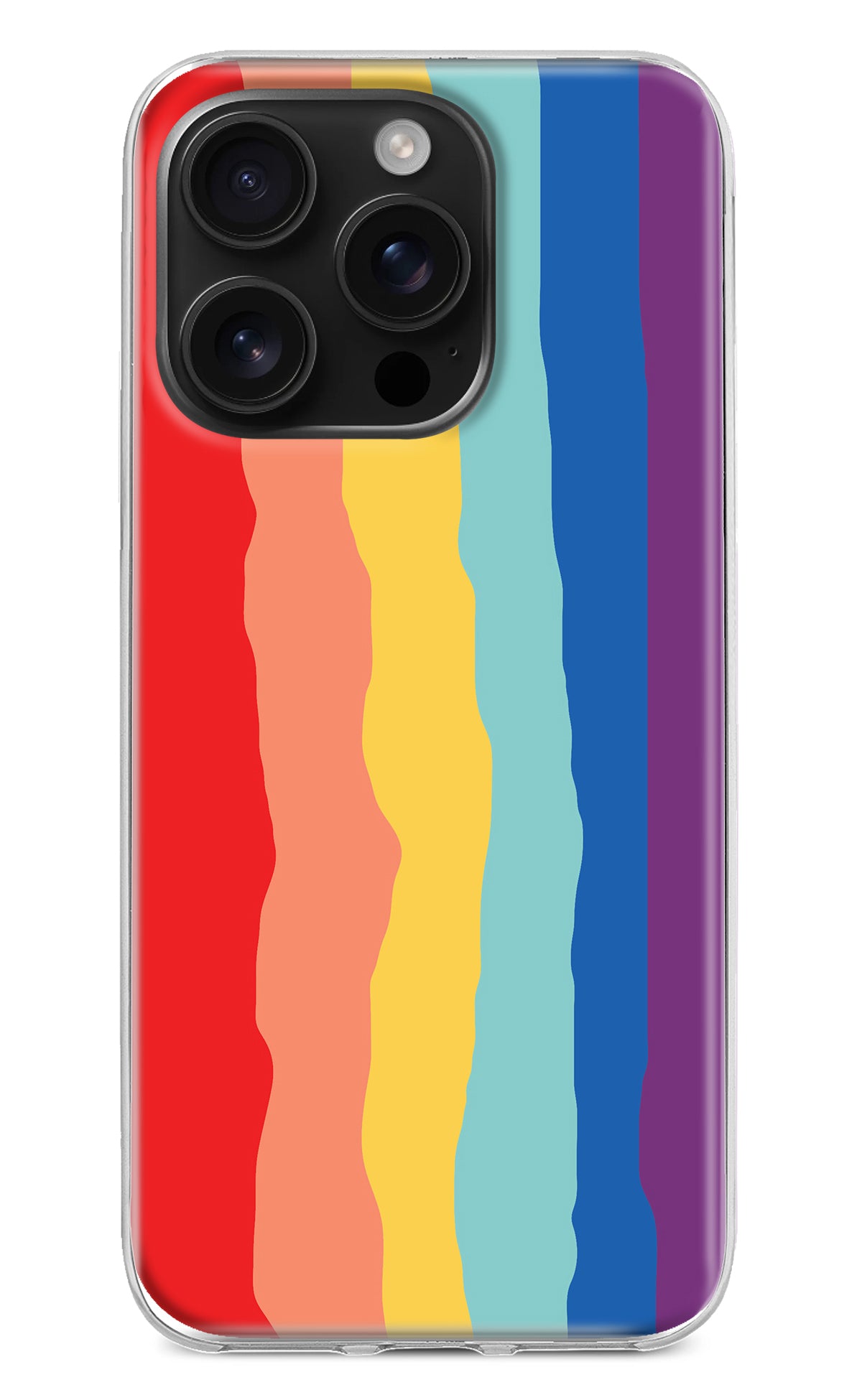 Rainbow iPhone 16 Pro Max Back Cover