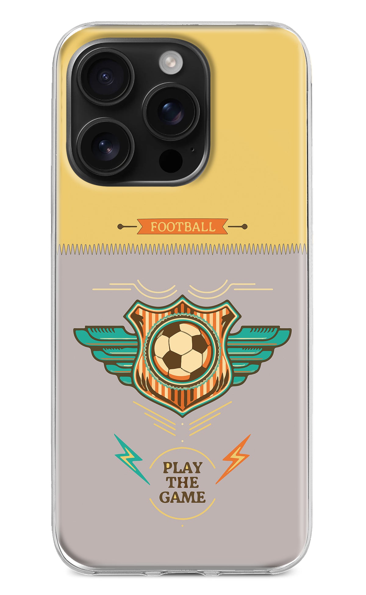 Football iPhone 16 Pro Max Back Cover