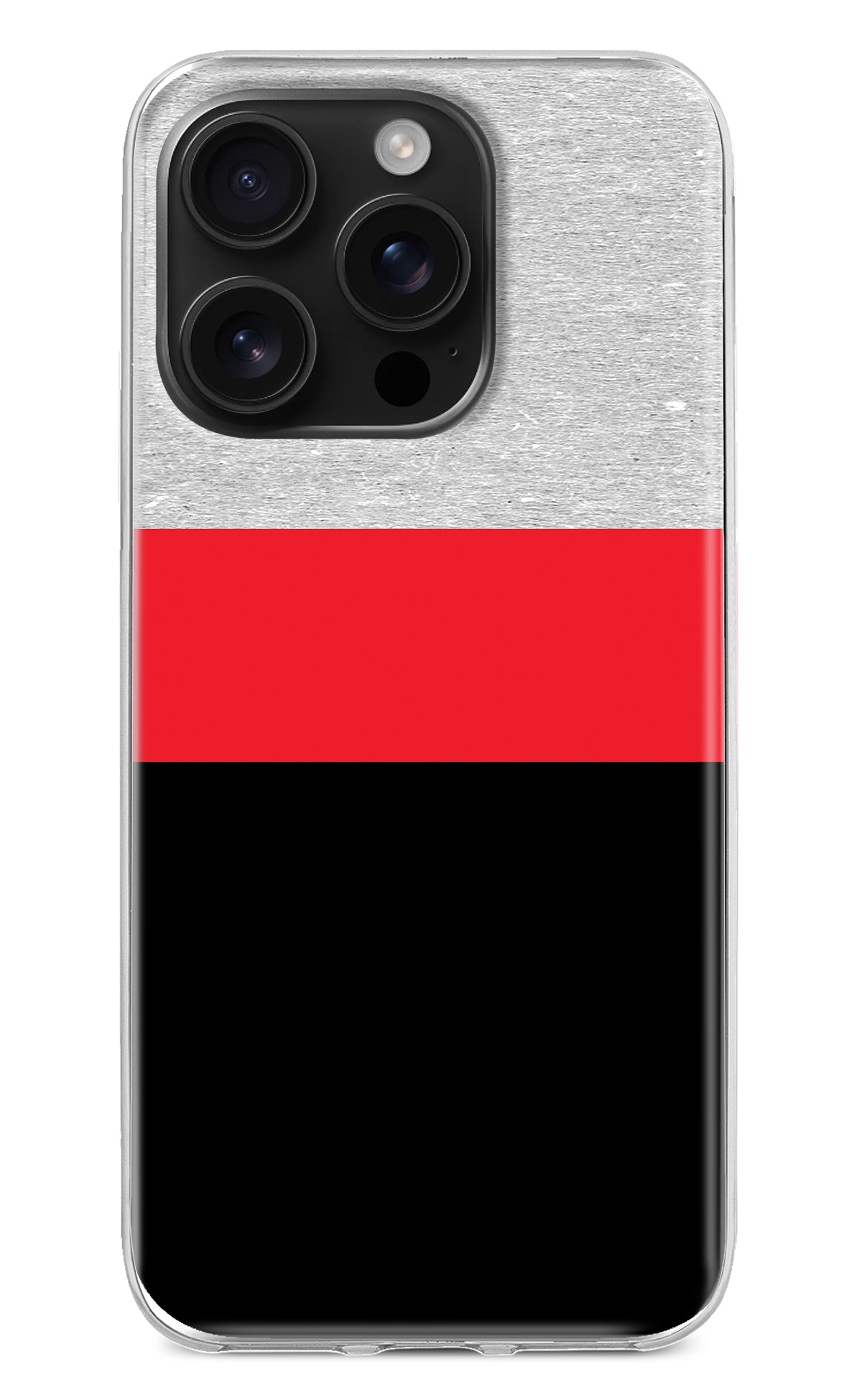 Tri Color Pattern iPhone 16 Pro Max Back Cover