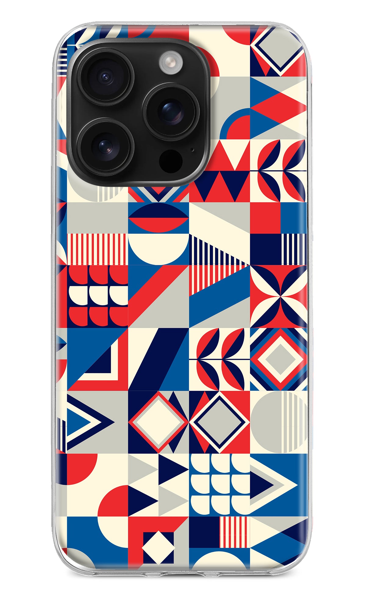 Colorful Pattern iPhone 16 Pro Max Back Cover