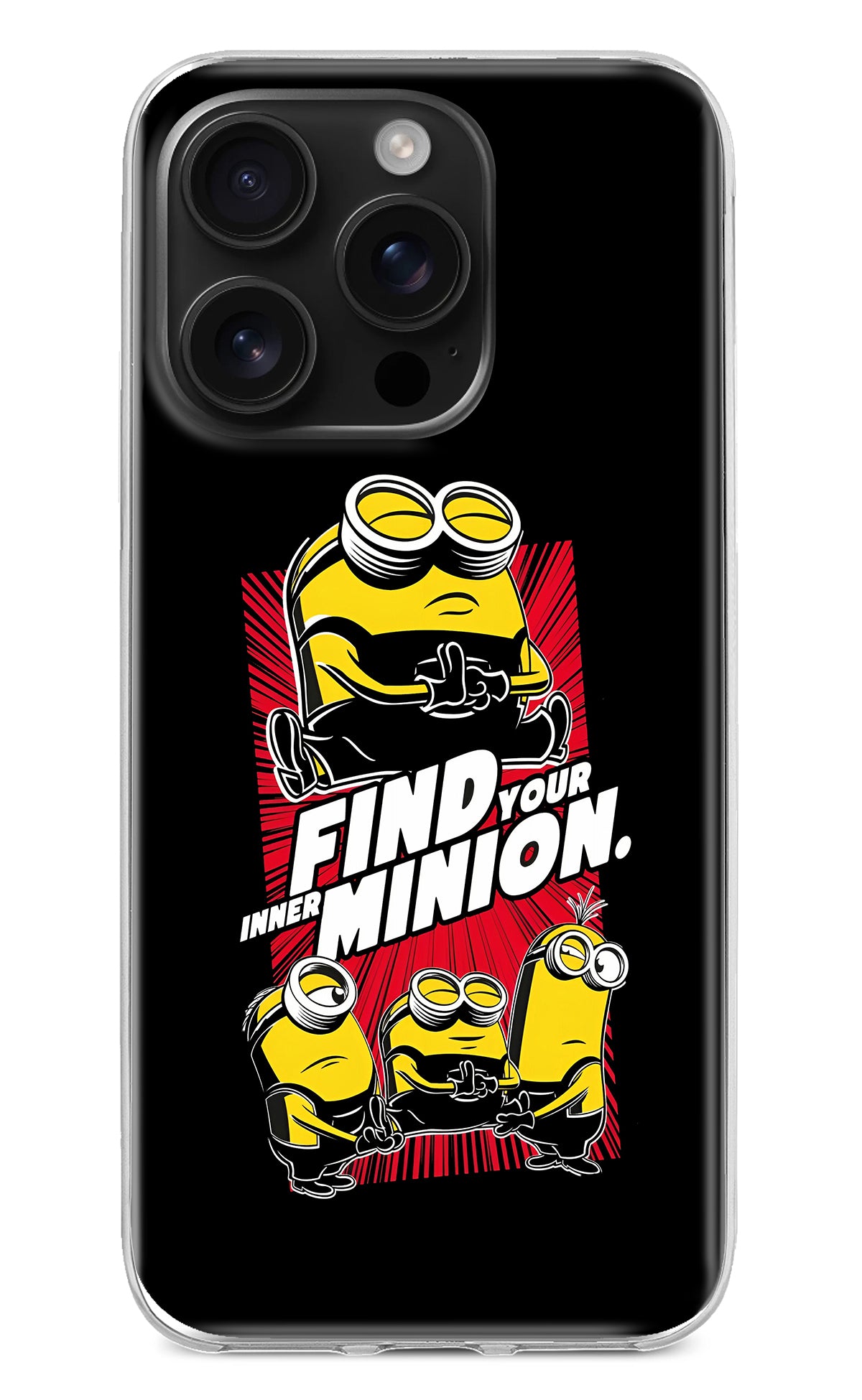 Find your inner Minion iPhone 16 Pro Max Back Cover