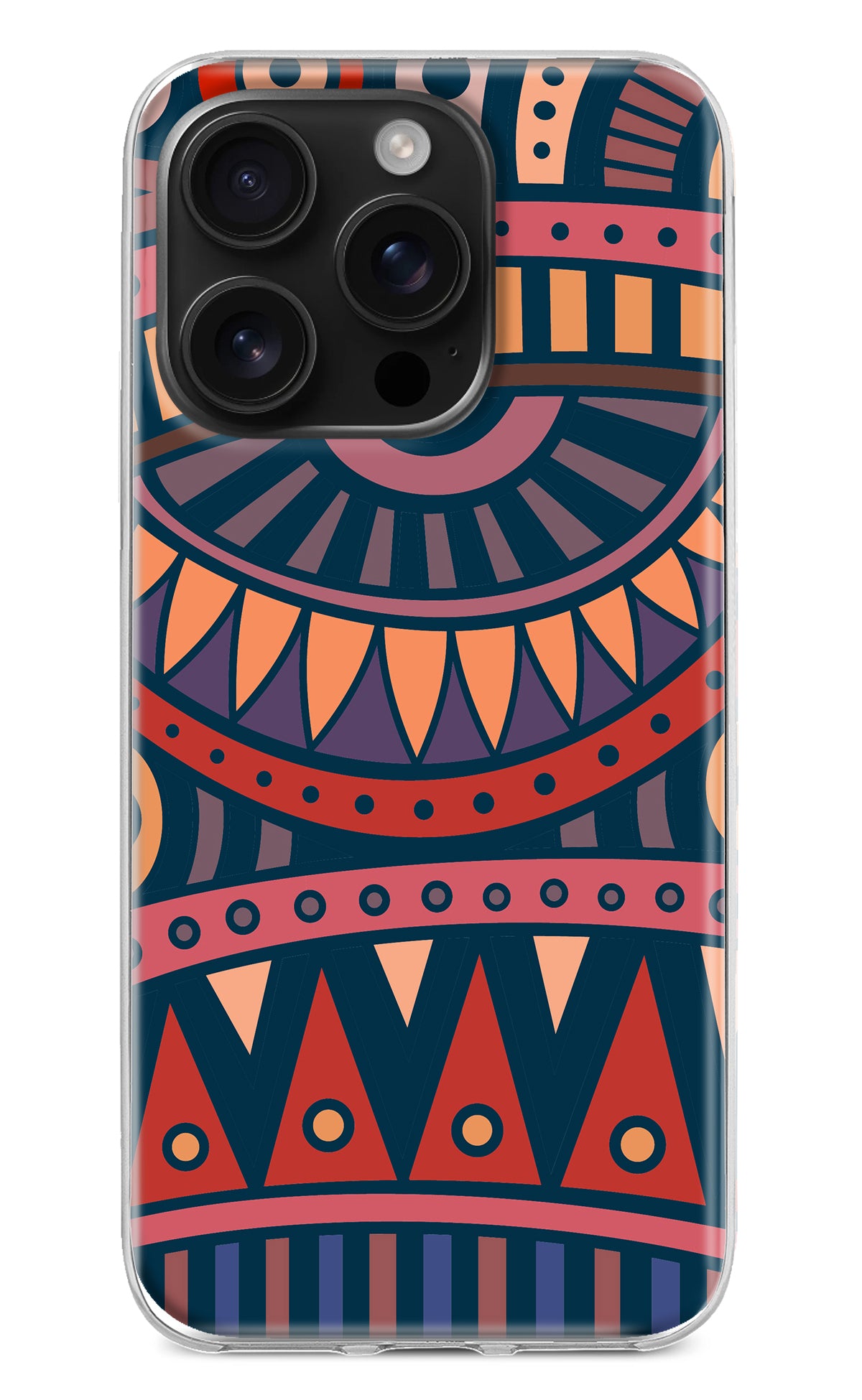 African Culture Design iPhone 16 Pro Max Back Cover