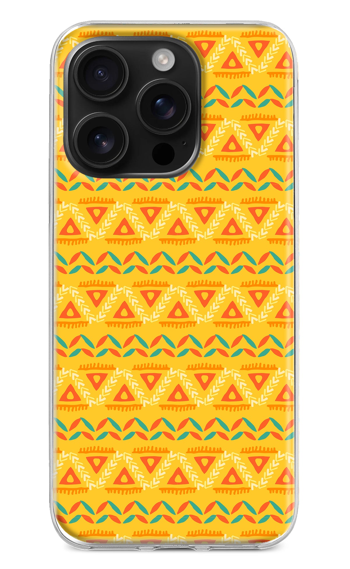 Tribal Pattern iPhone 16 Pro Max Back Cover