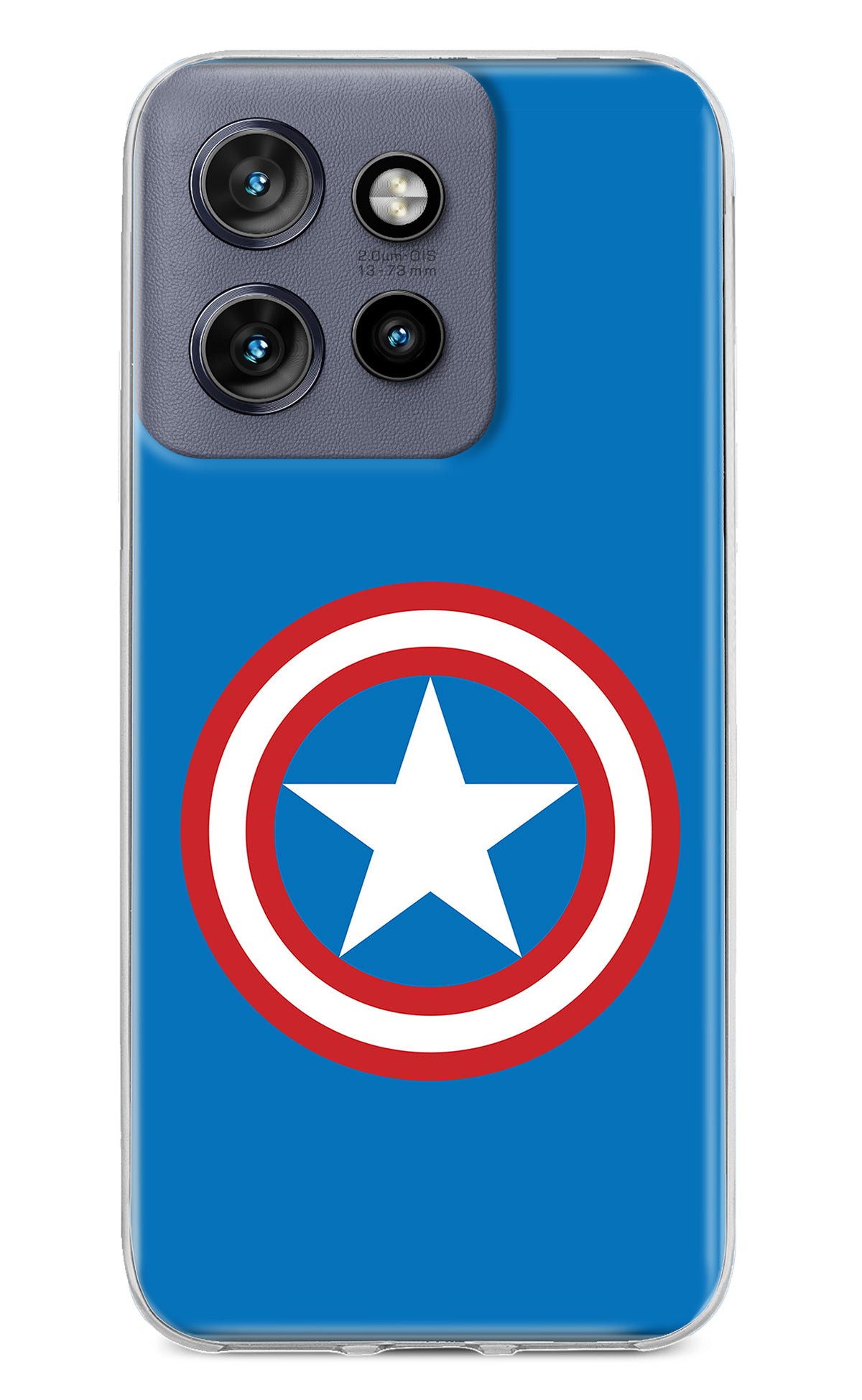 Captain America Logo Moto Edge 50 Neo Back Cover