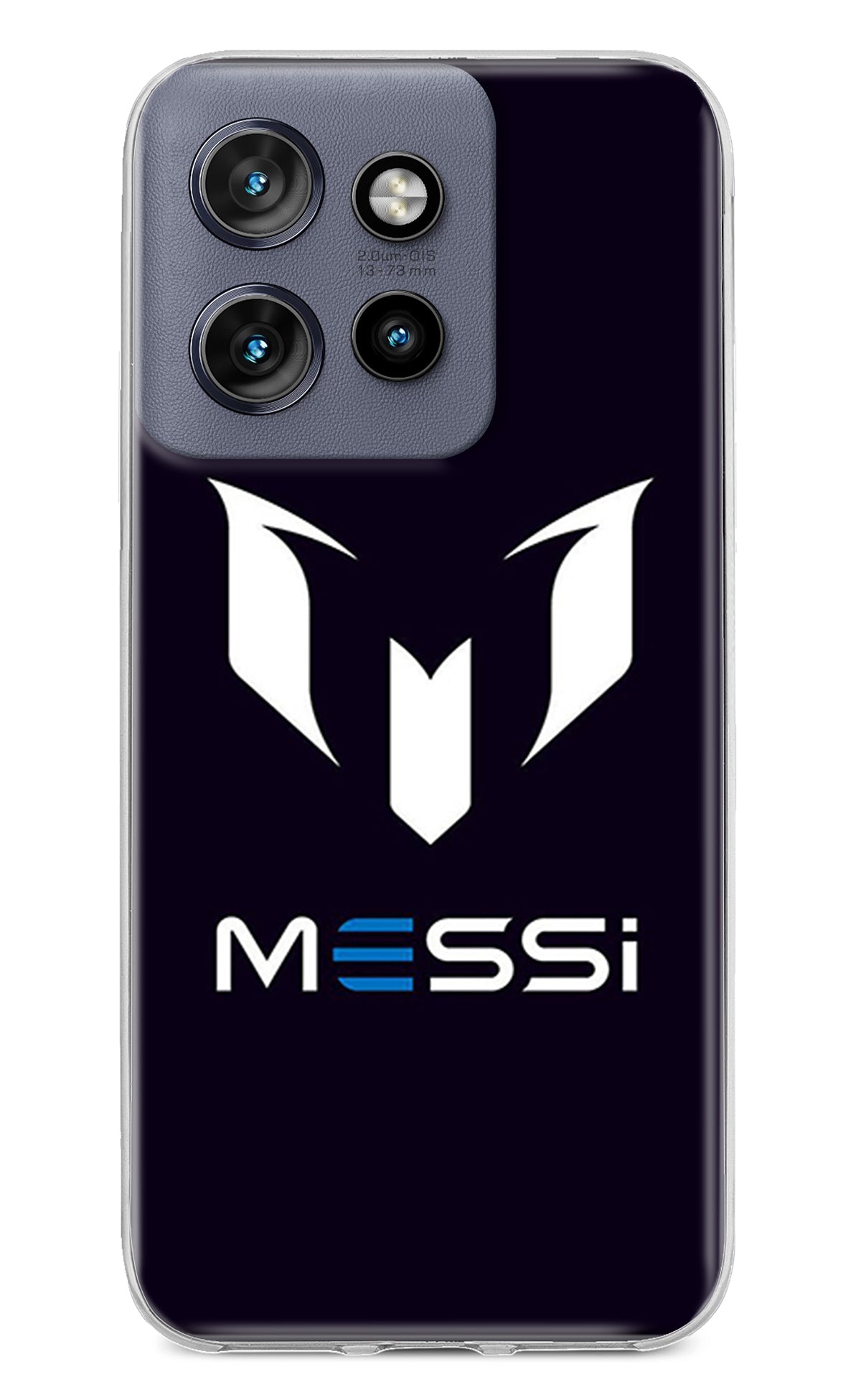 Messi Logo Moto Edge 50 Neo Back Cover