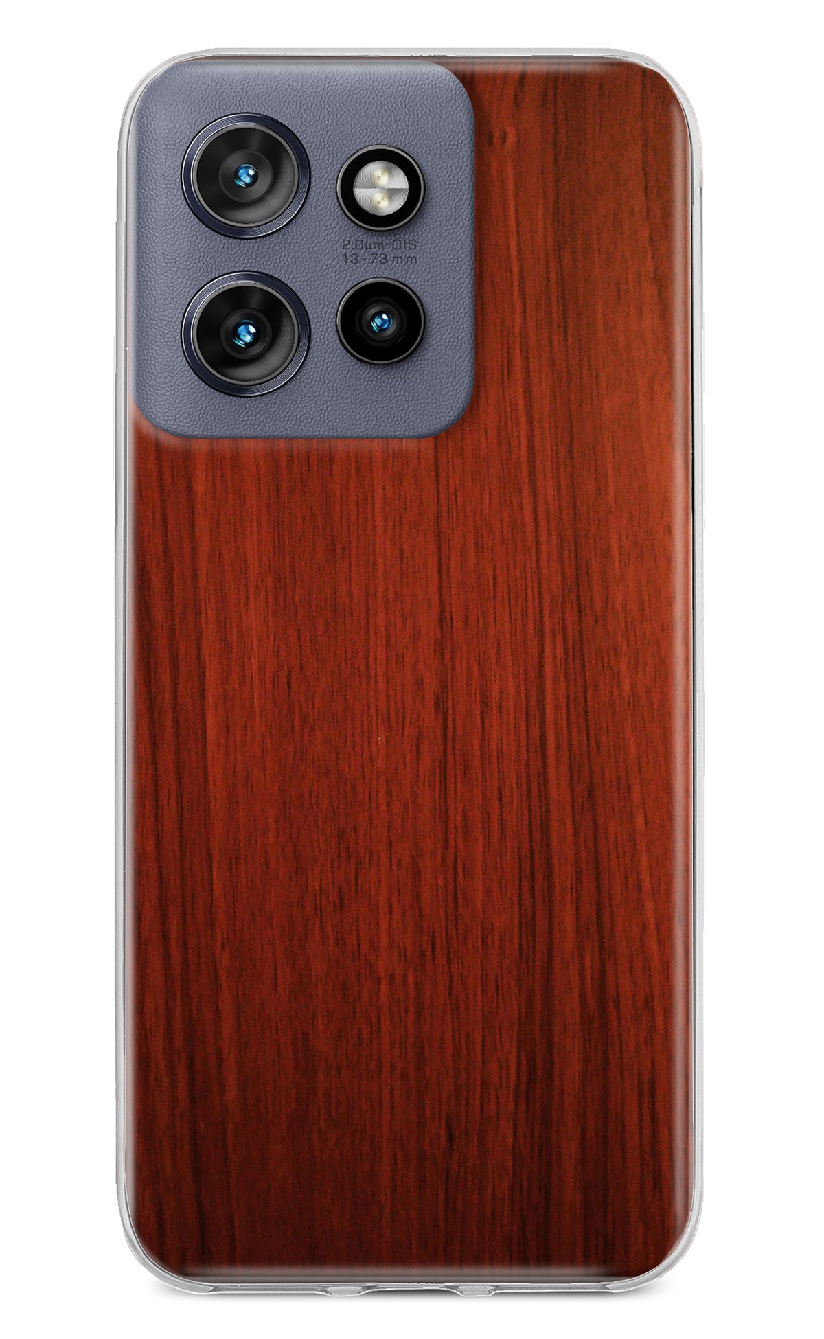 Wooden Plain Pattern Moto Edge 50 Neo Back Cover