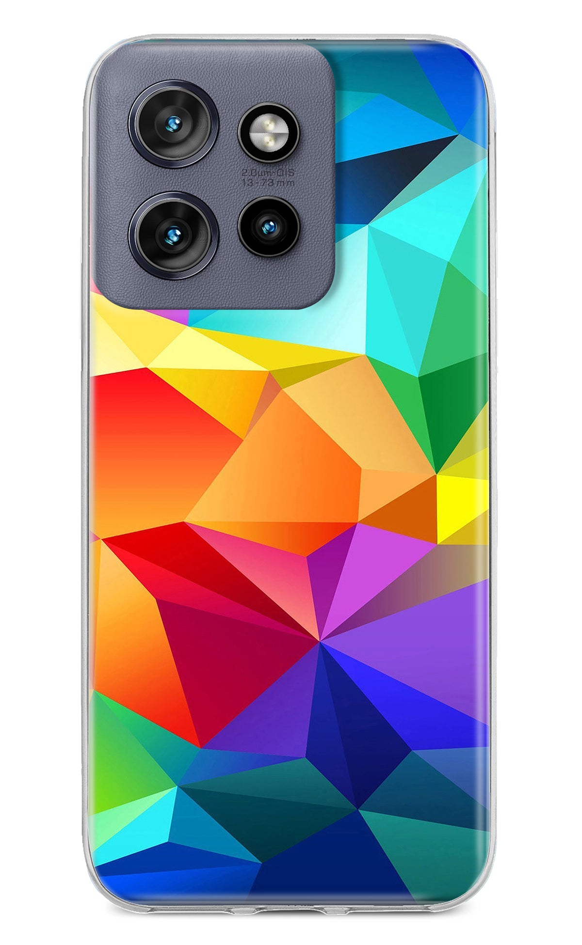 Abstract Pattern Moto Edge 50 Neo Back Cover